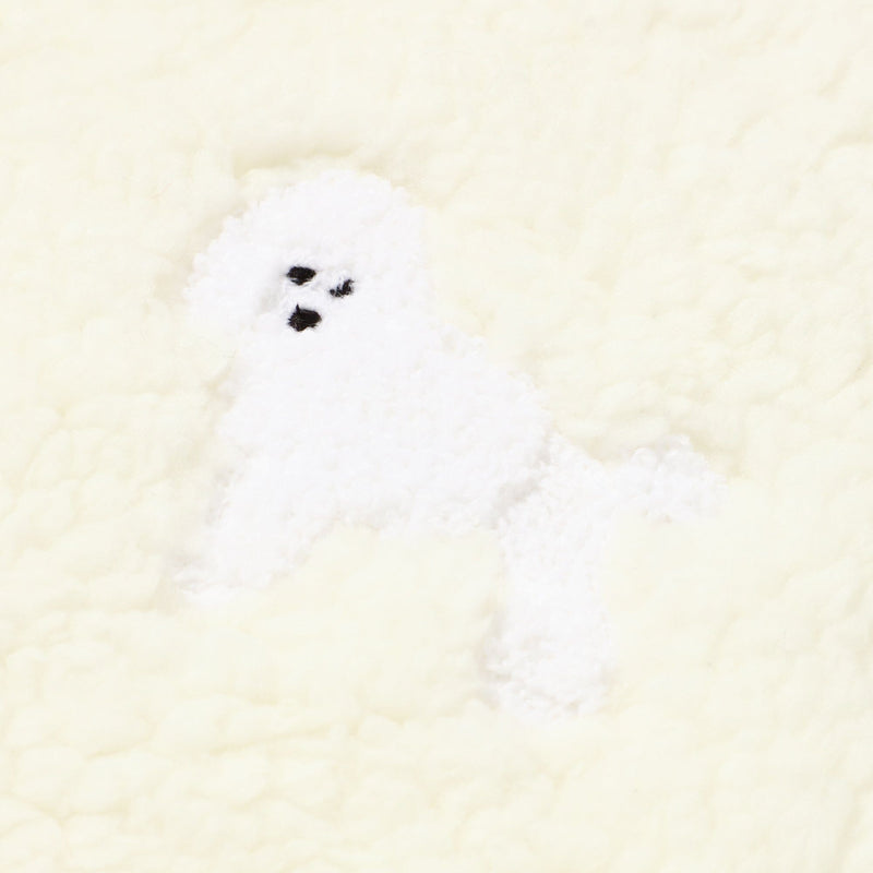 Fur AB Cushion Cover 450X450 White