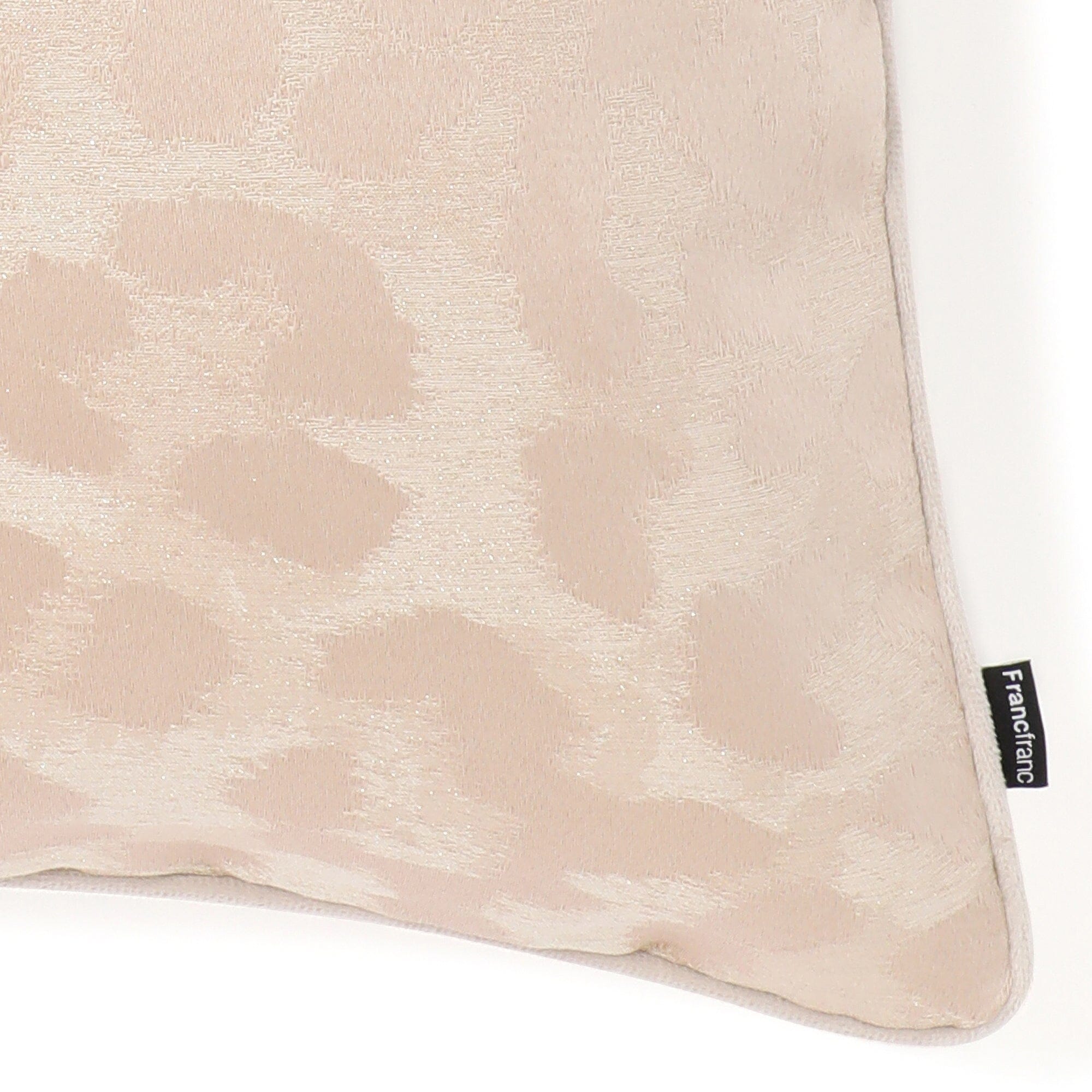 JQ Leopard A Cushion Cover 450 X 450 Beige