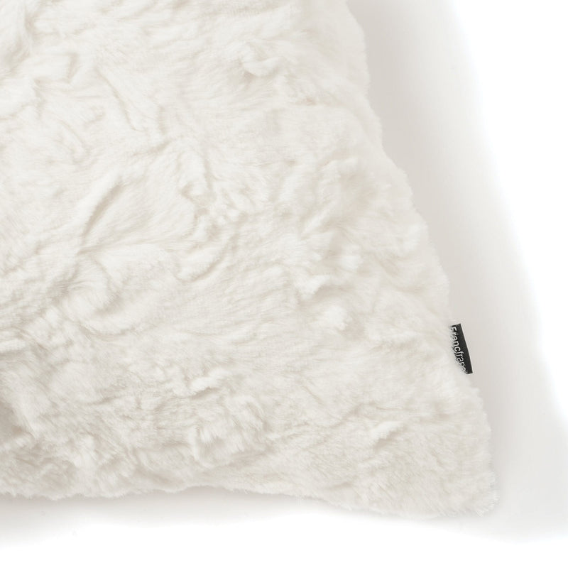 Fur Cushion Cover 450X1000 White