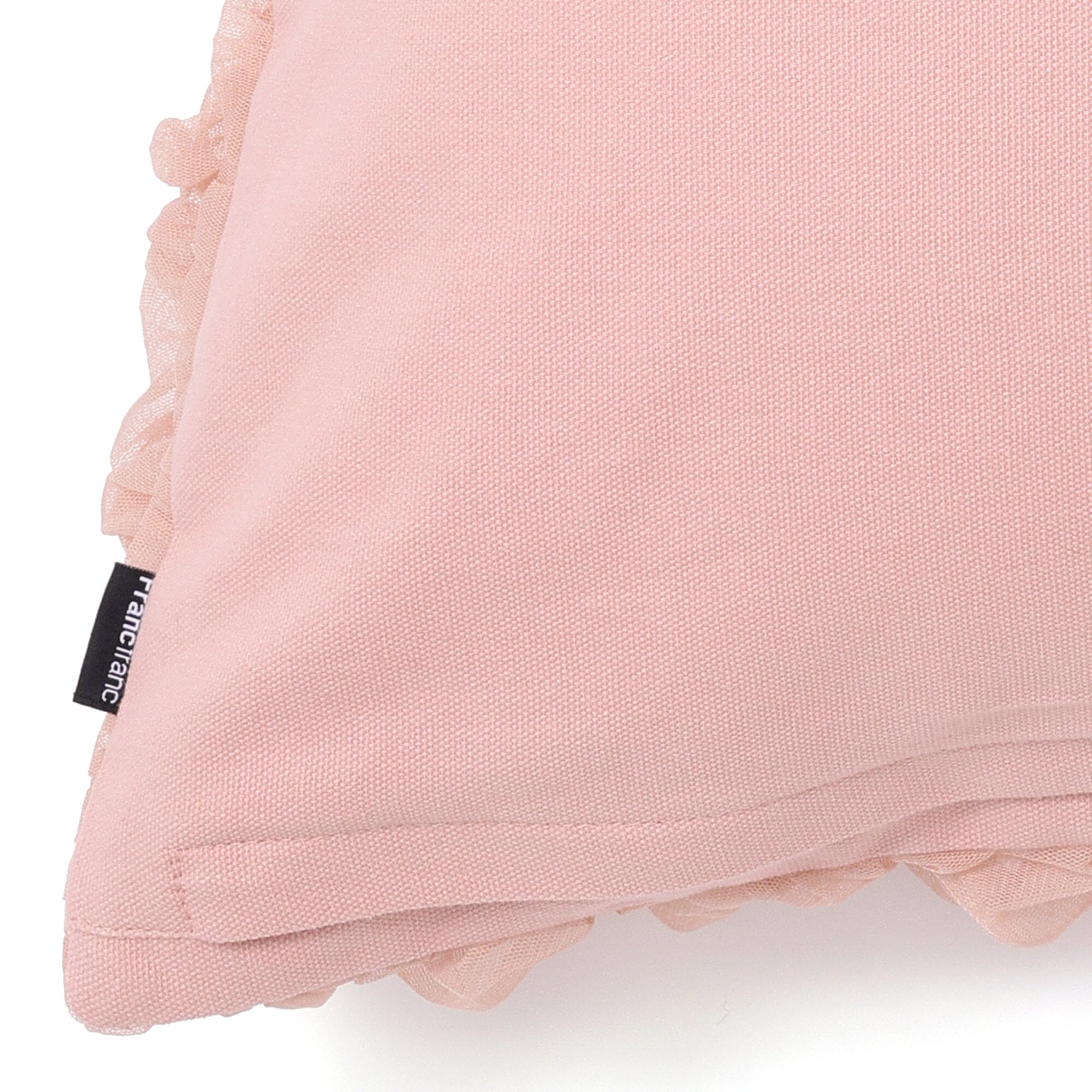 Smocking Tulle Cushion Cover 450 X 450 Pink