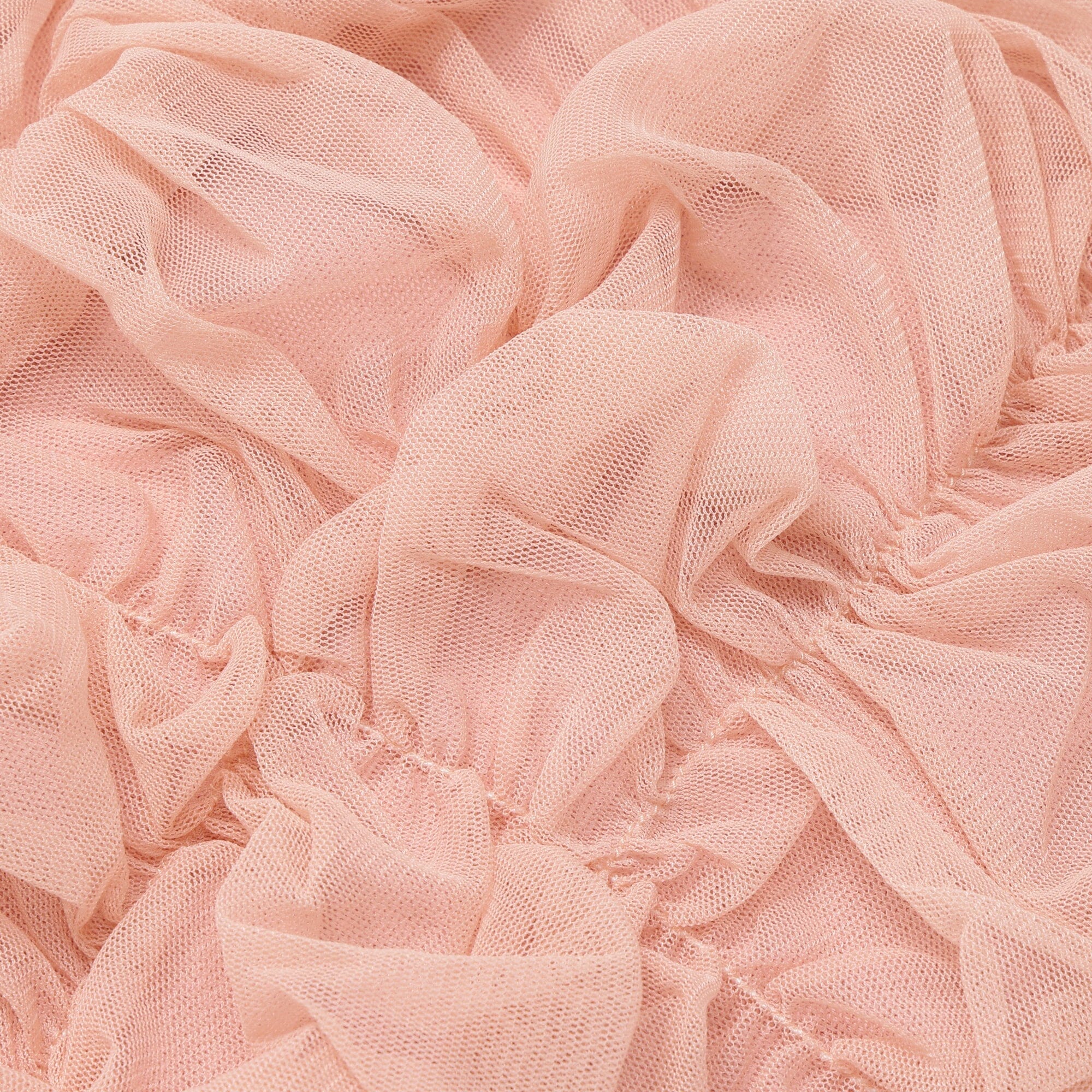Smocking Tulle Cushion Cover 450 X 450 Pink