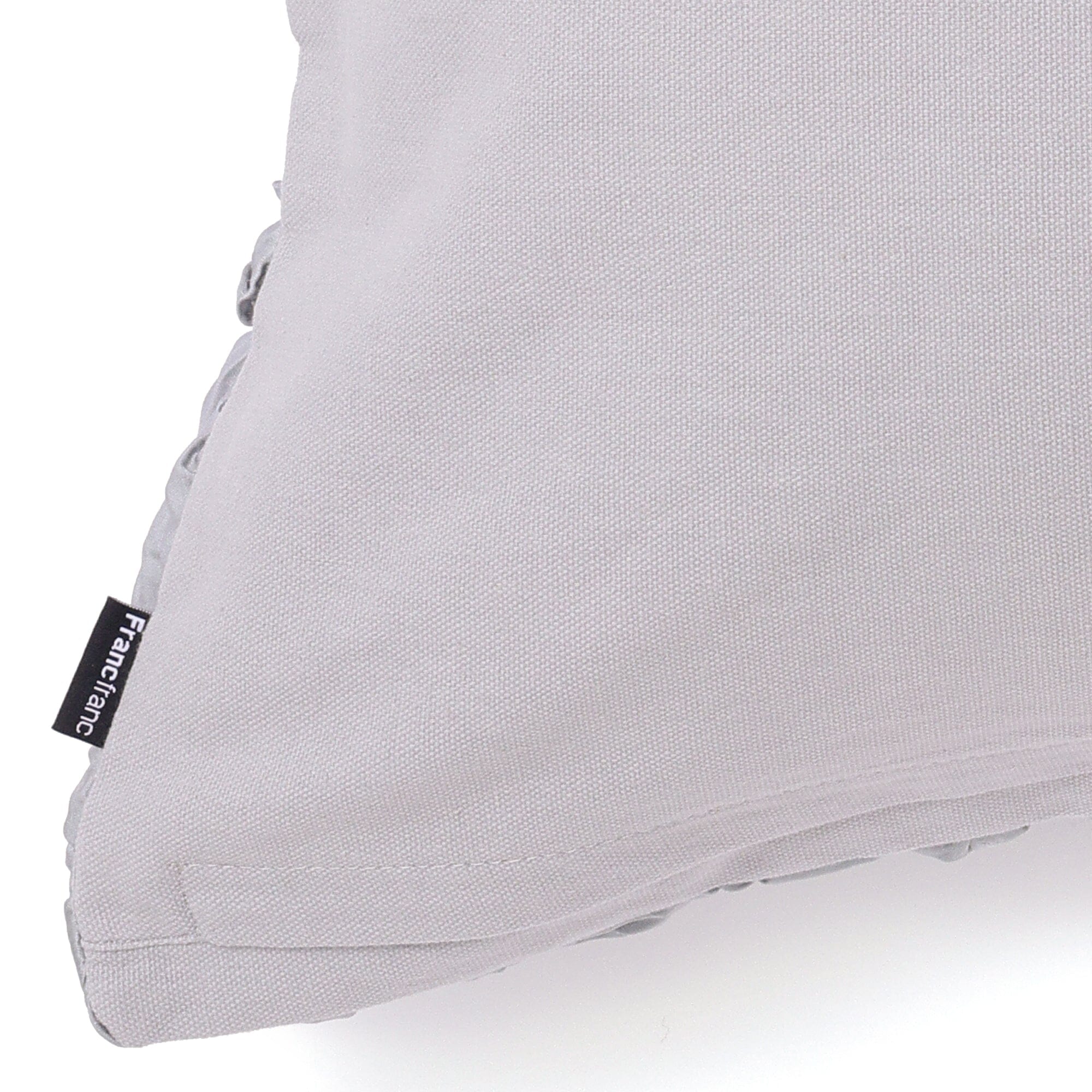 Shiny Smocking Cushion Cover 450X450 Gray