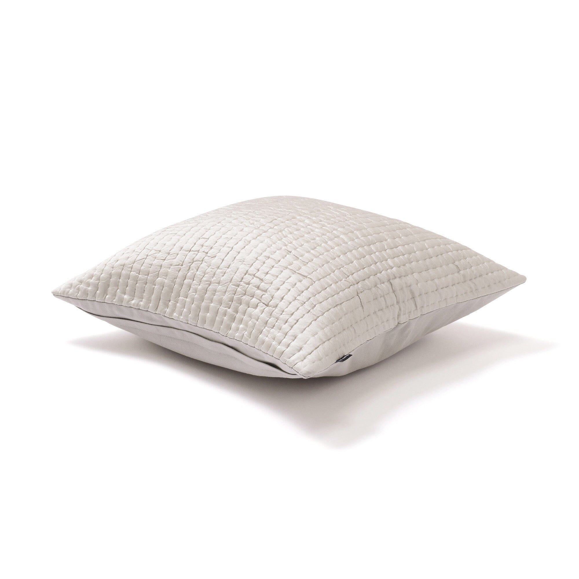 Shiny Stitch Cushion Cover 450X450 Light Green