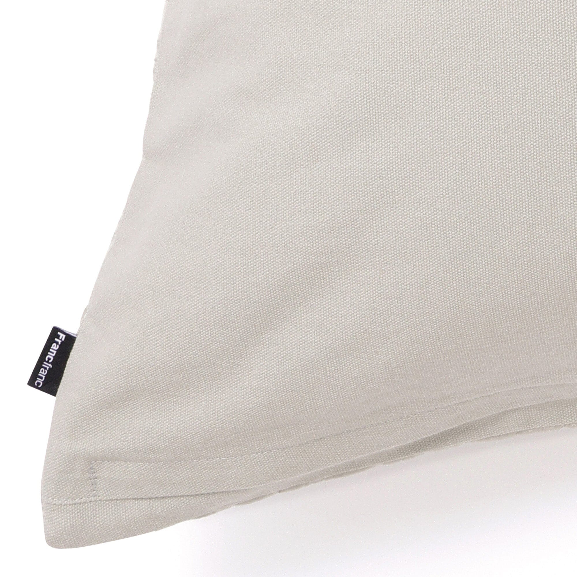 Shiny Stitch Cushion Cover 600X600 Light Green