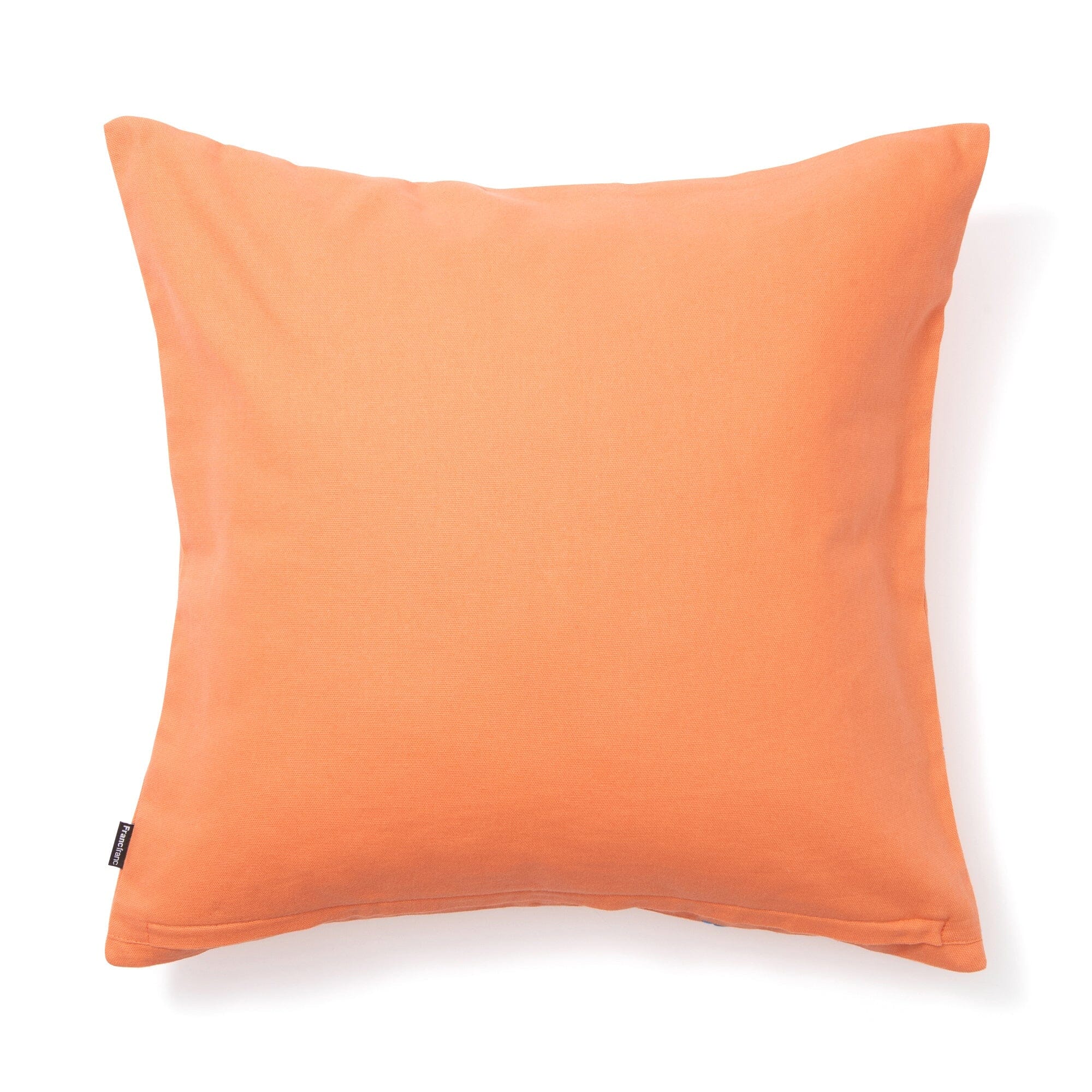 Emb Drawing Cushion Cover 450X450 Orange