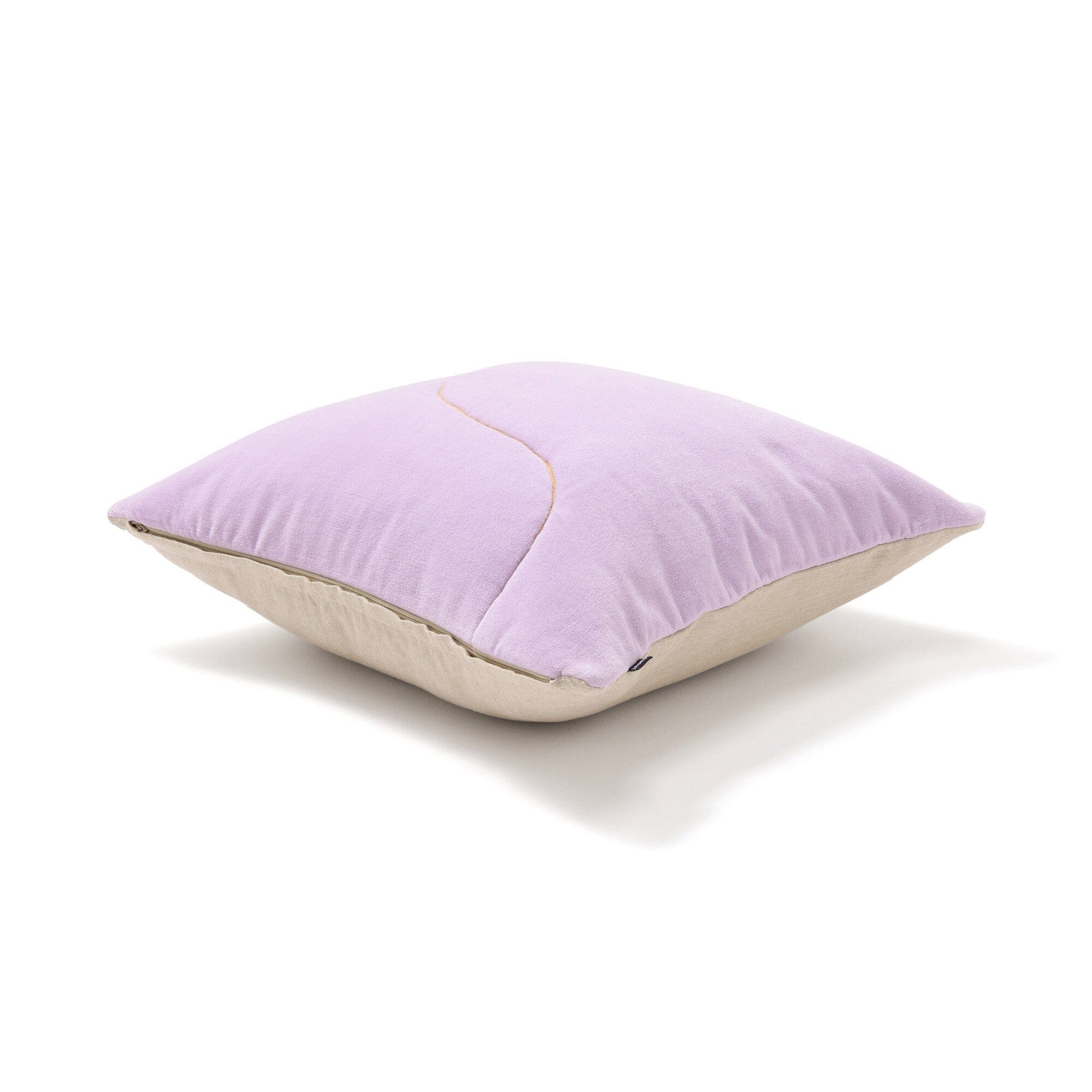 Emb Drawing Cushion Cover 450X450 Purple