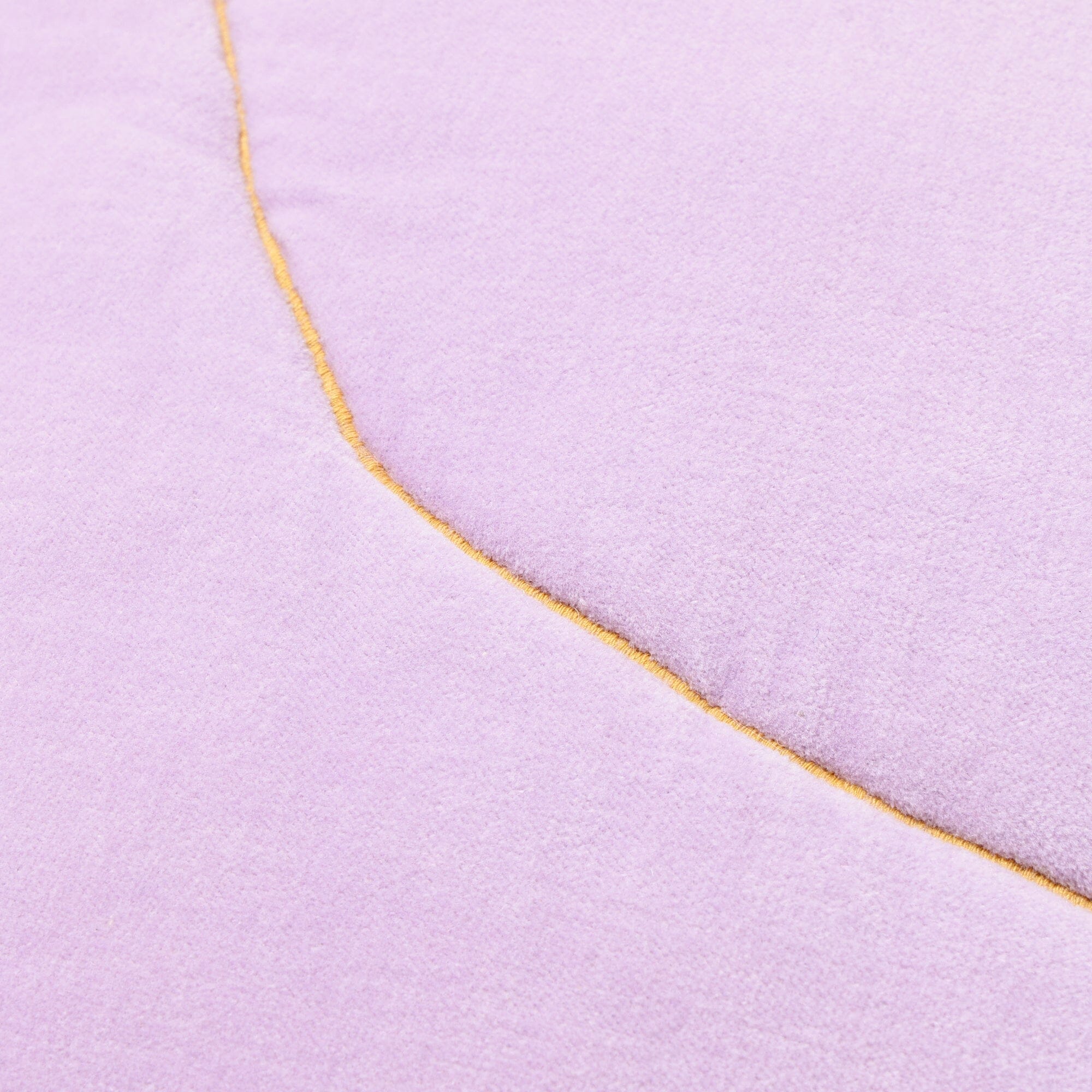 Emb Drawing Cushion Cover 450X450 Purple