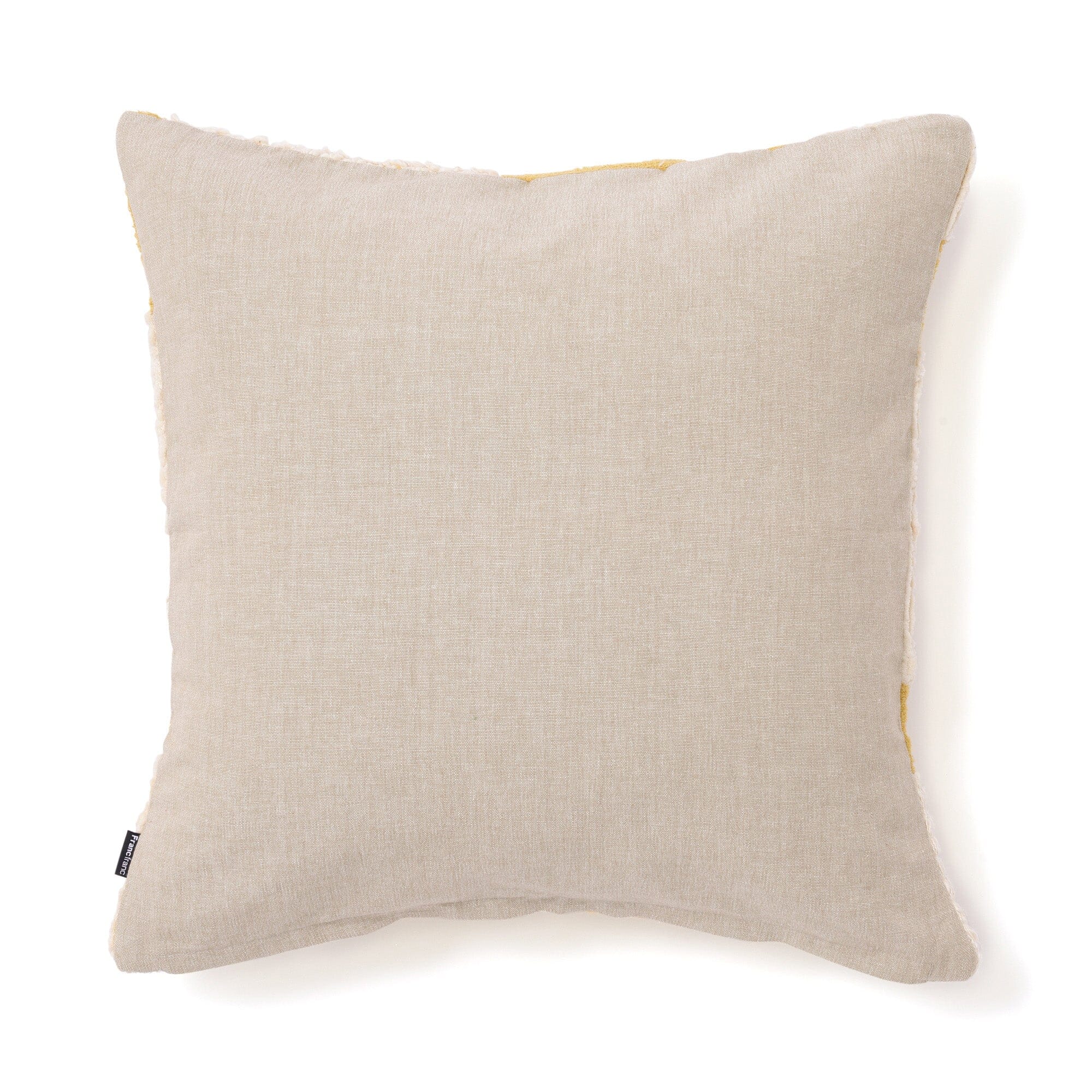 Drawing Emb Cushion Cover 450X450 Yellow