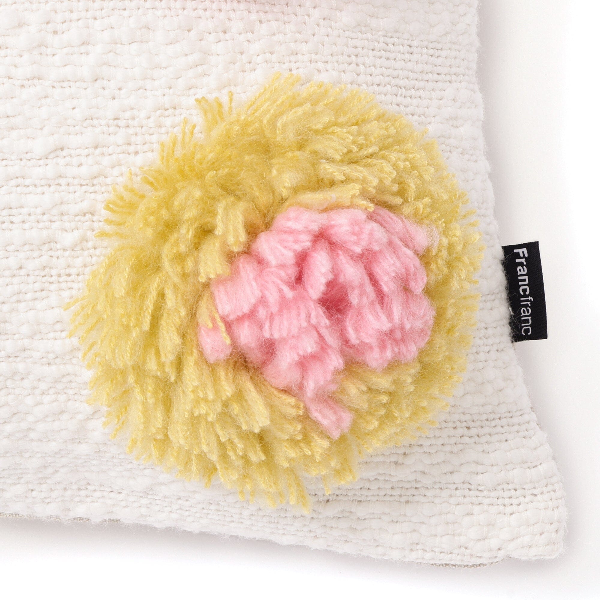 Colorful Pom Pom Cushion Cover 400 X 250 Multi