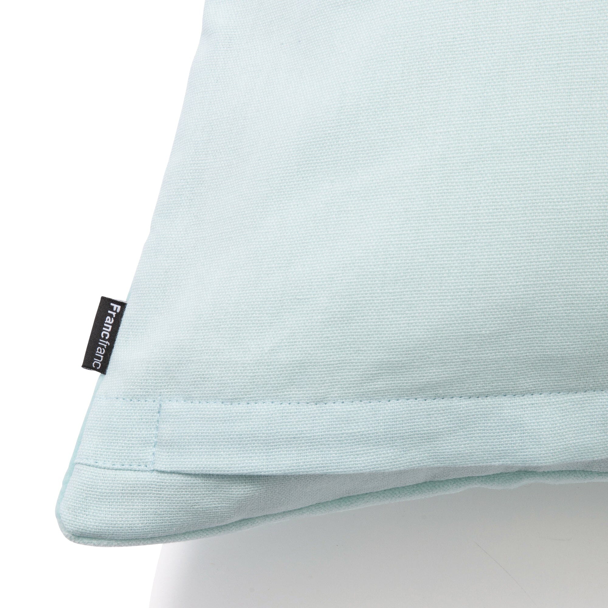 Emb Heart Cushion Cover 450X450 Blue X Black