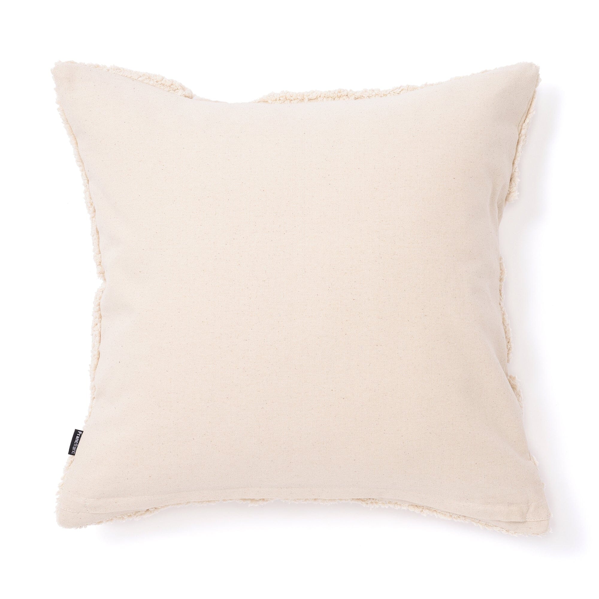 Tuft Drawing Cushion Cover 450X450 Natural