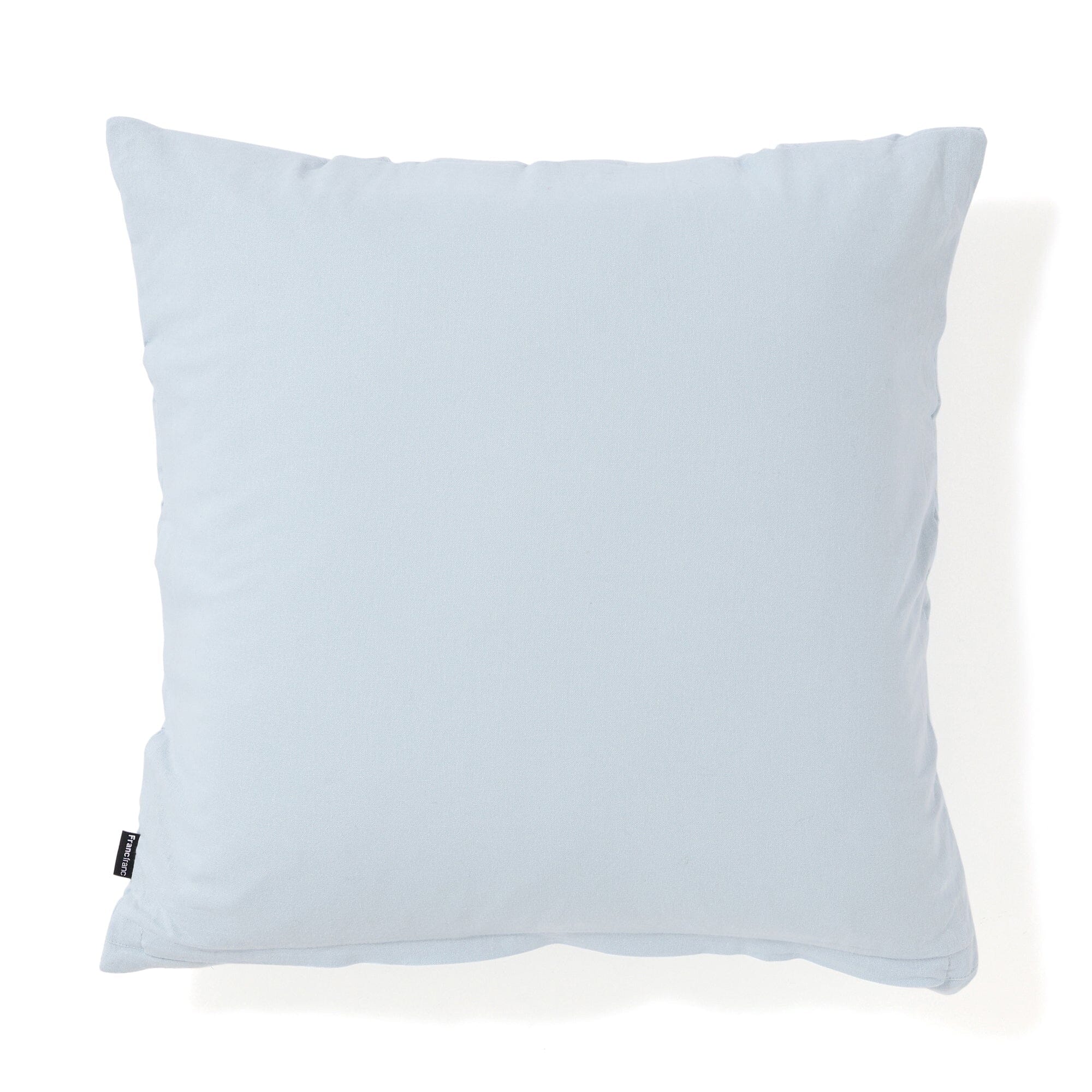 Square Quilt Cushion Cover 450 X 450 Light Blue