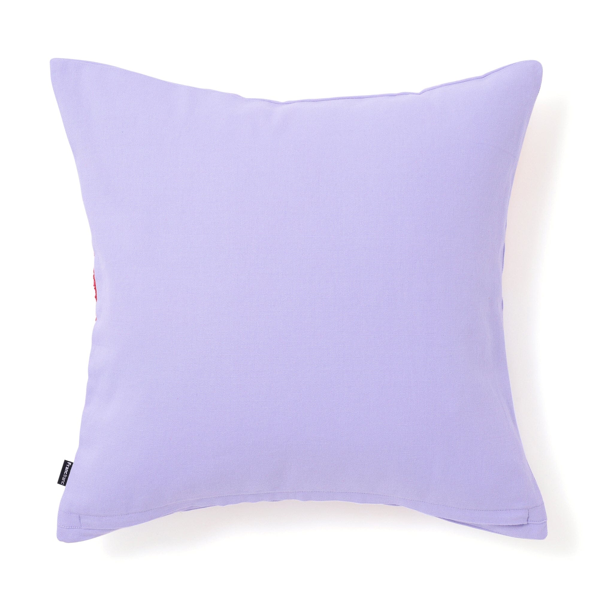 Tuft Art Cushion Cover 450X450 Purple
