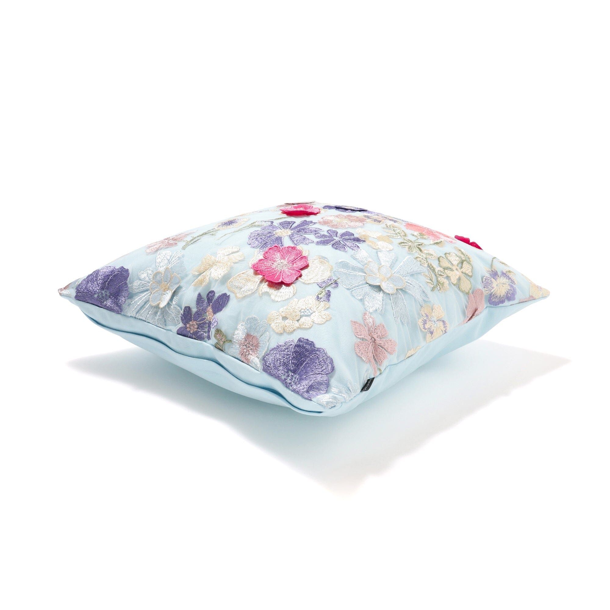 Emb Flower Cushion Cover 450X450 Multi (E-048)