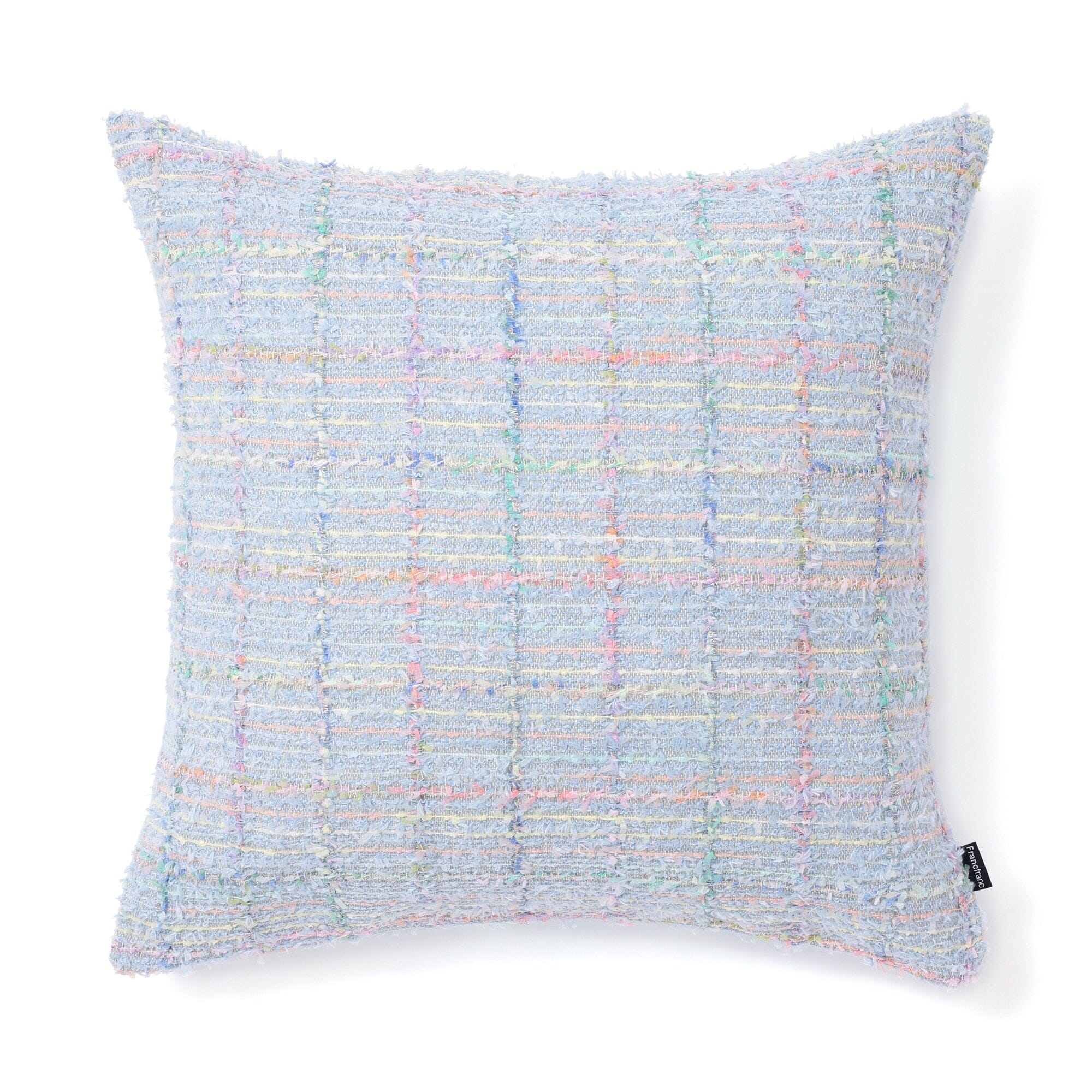 Fancy Tweed Cushion Cover 450X450 Blue
