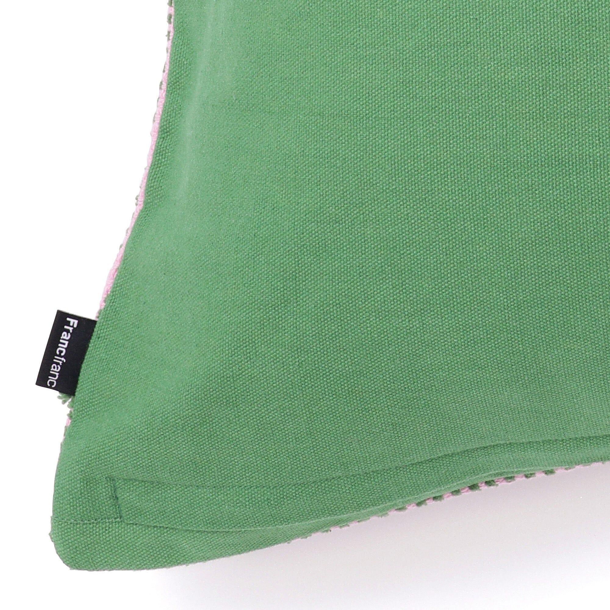 Tuft Drawing Cushion Cover 450X450 Pink X Green