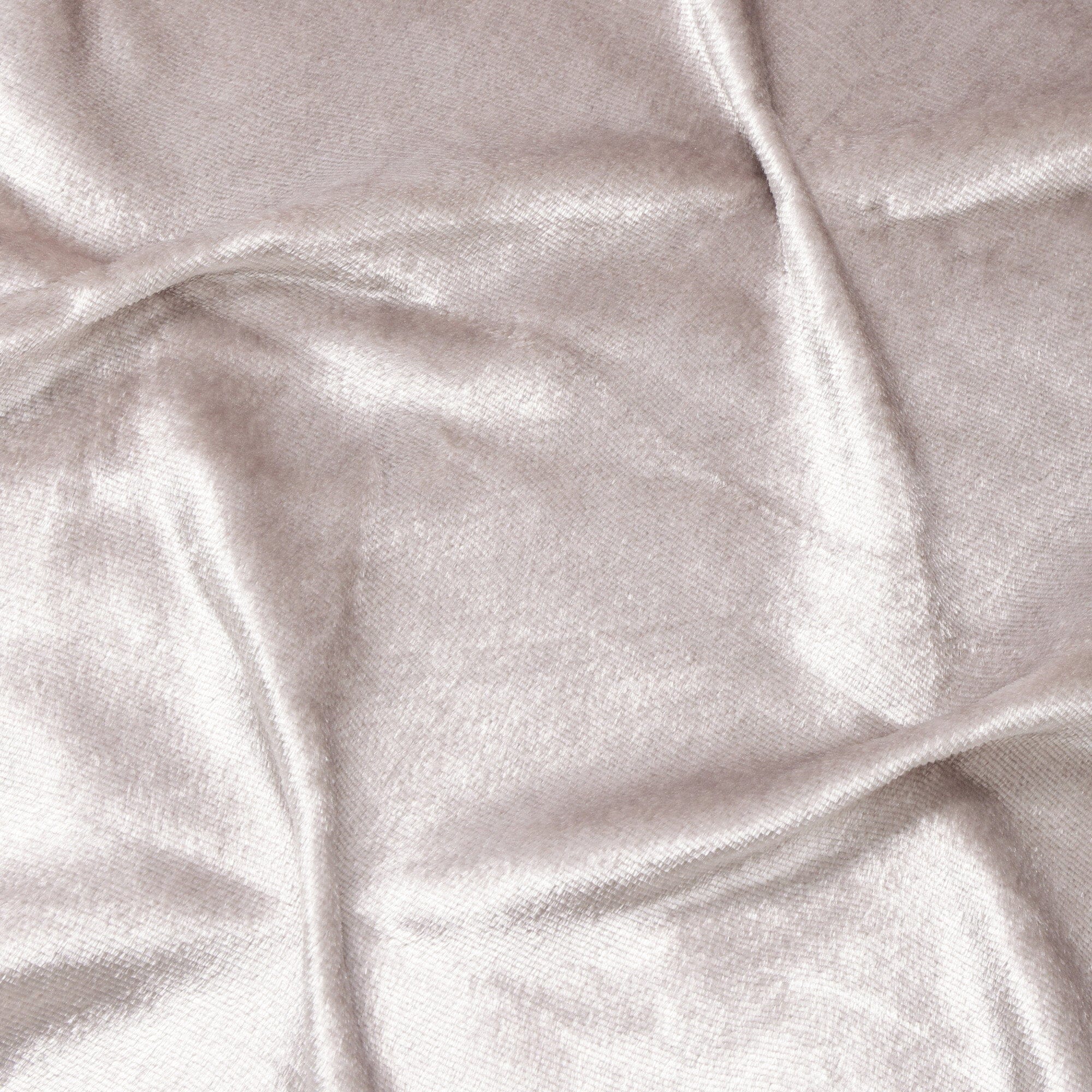 Velvet Smocking Cushion Cover 600 X 600 Light Gray