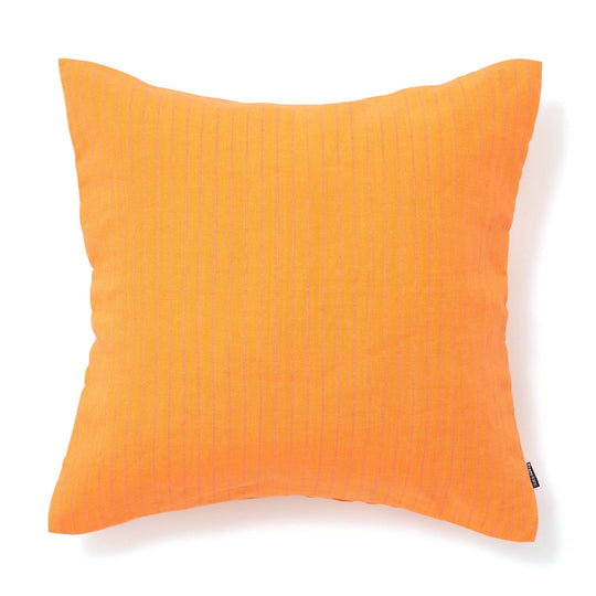 Linen Line Cushion Cover 450 X 450 Orange
