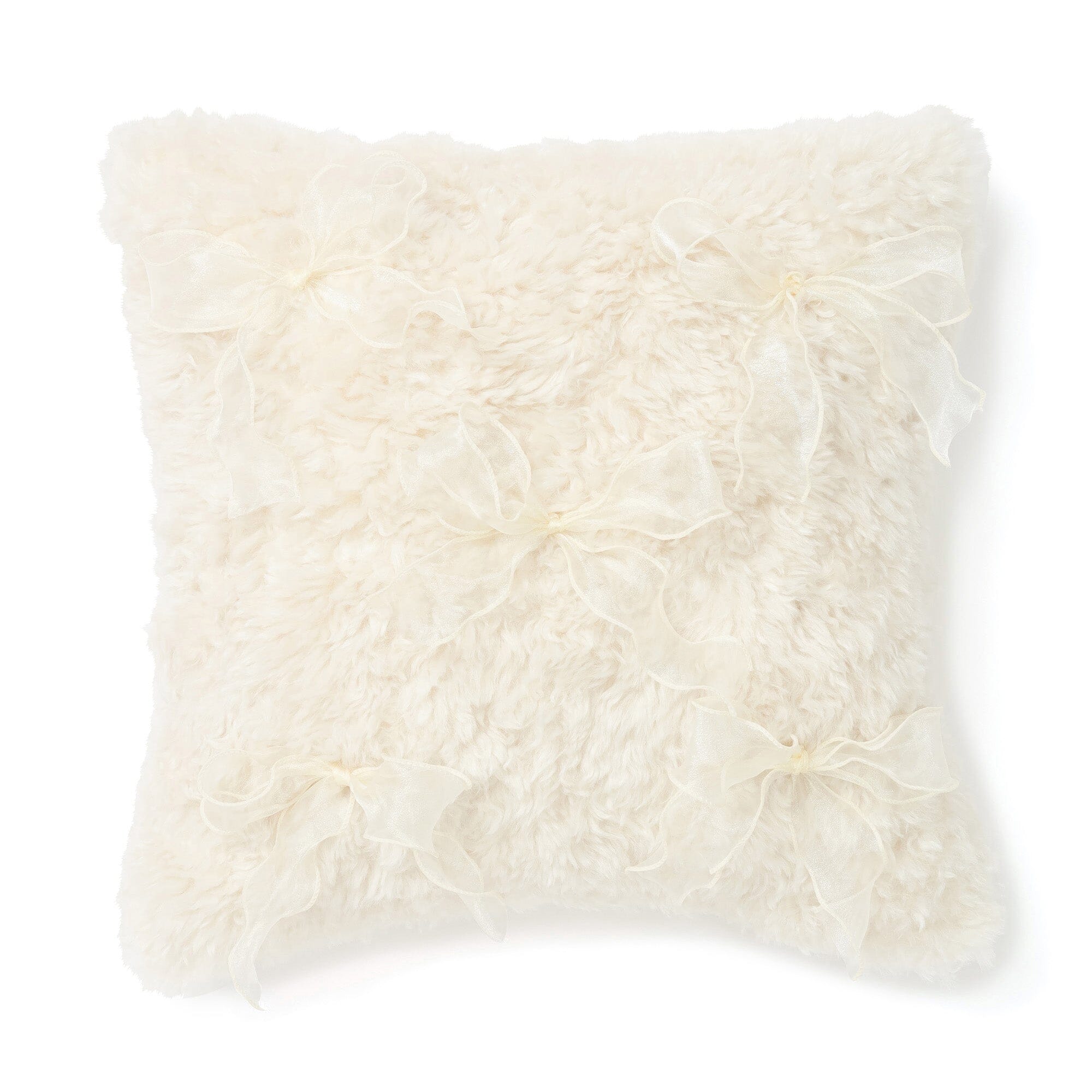 Ecofur Cushion Cover 450 X 450  Ivory