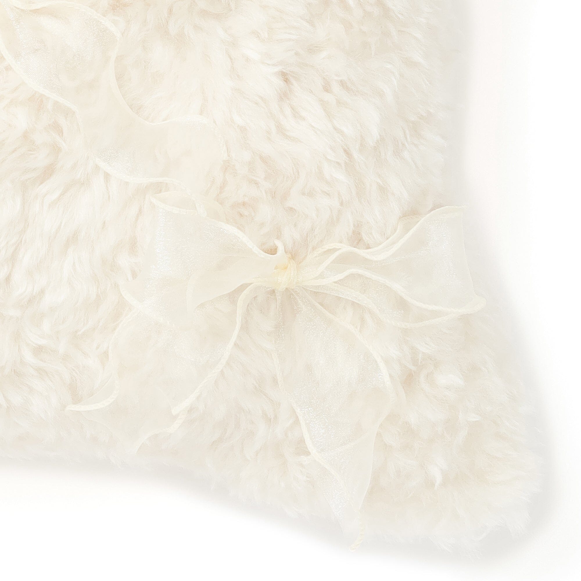 Ecofur Cushion Cover 450 X 450  Ivory