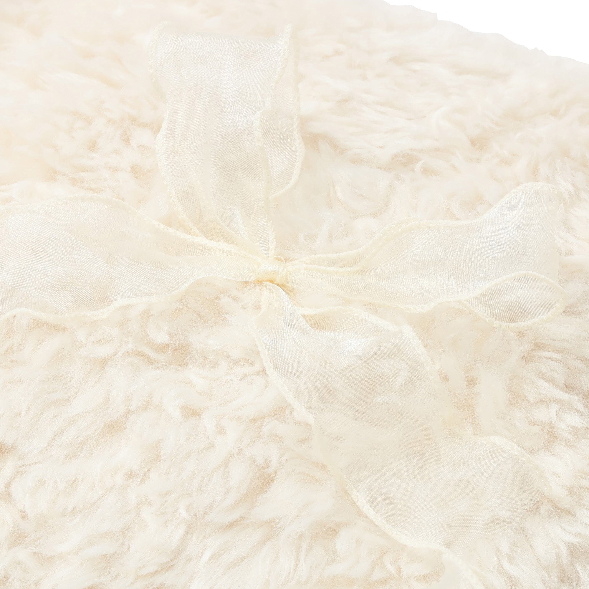 Ecofur Cushion Cover 450 X 450  Ivory