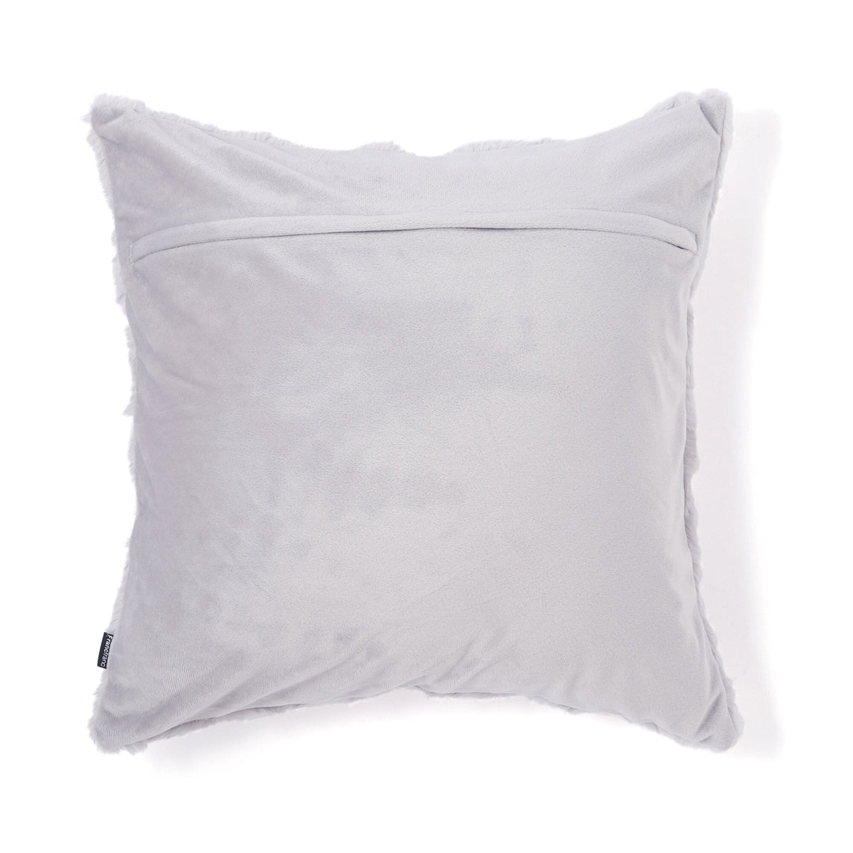 Eco-Fur Cushion Cover 450 X 450 Cm Gray