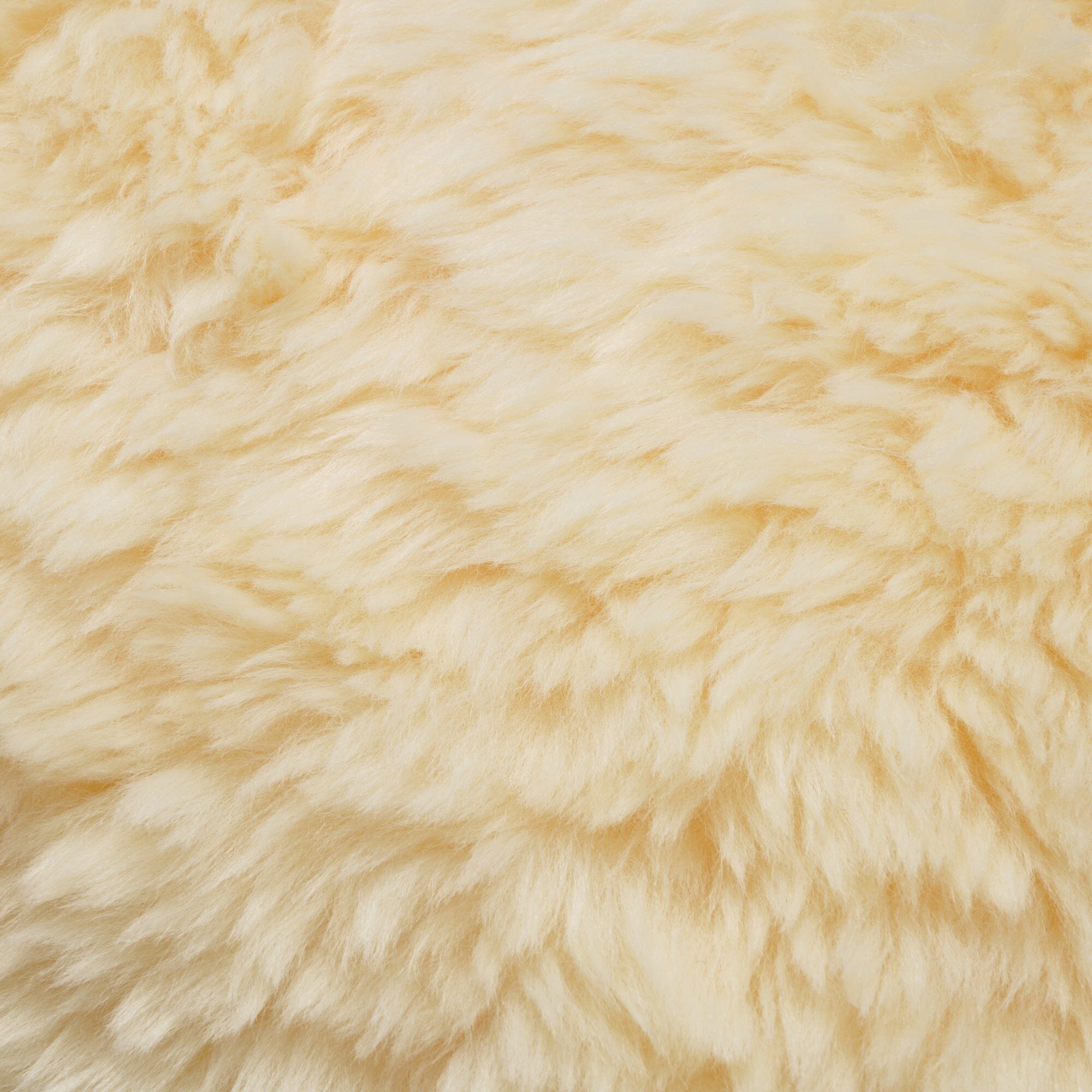 Eco Fur Cushion Cover 450 X 450 Light Yellow