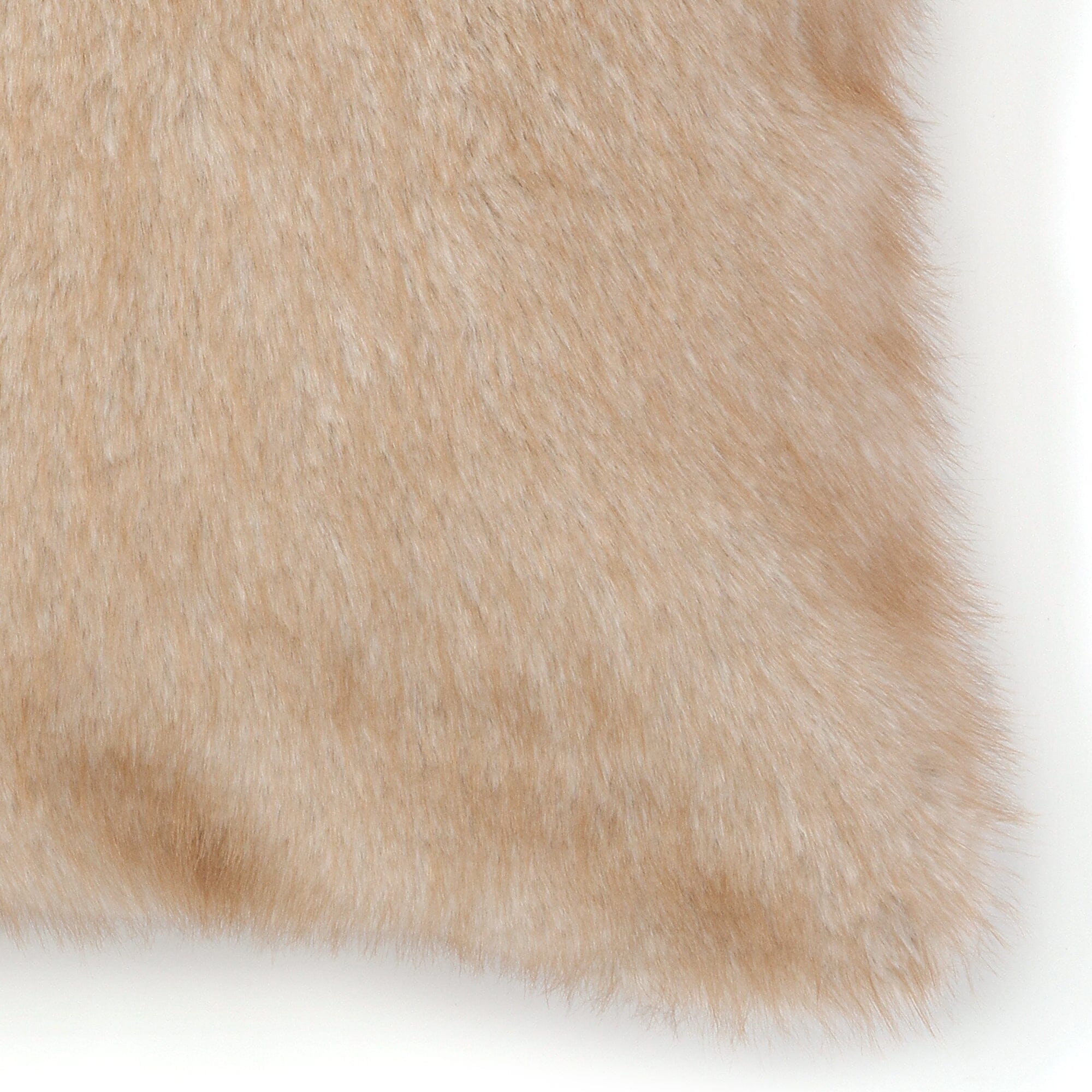 Eco Fur Cushion Cover 450 X 450 Cm Light Beige