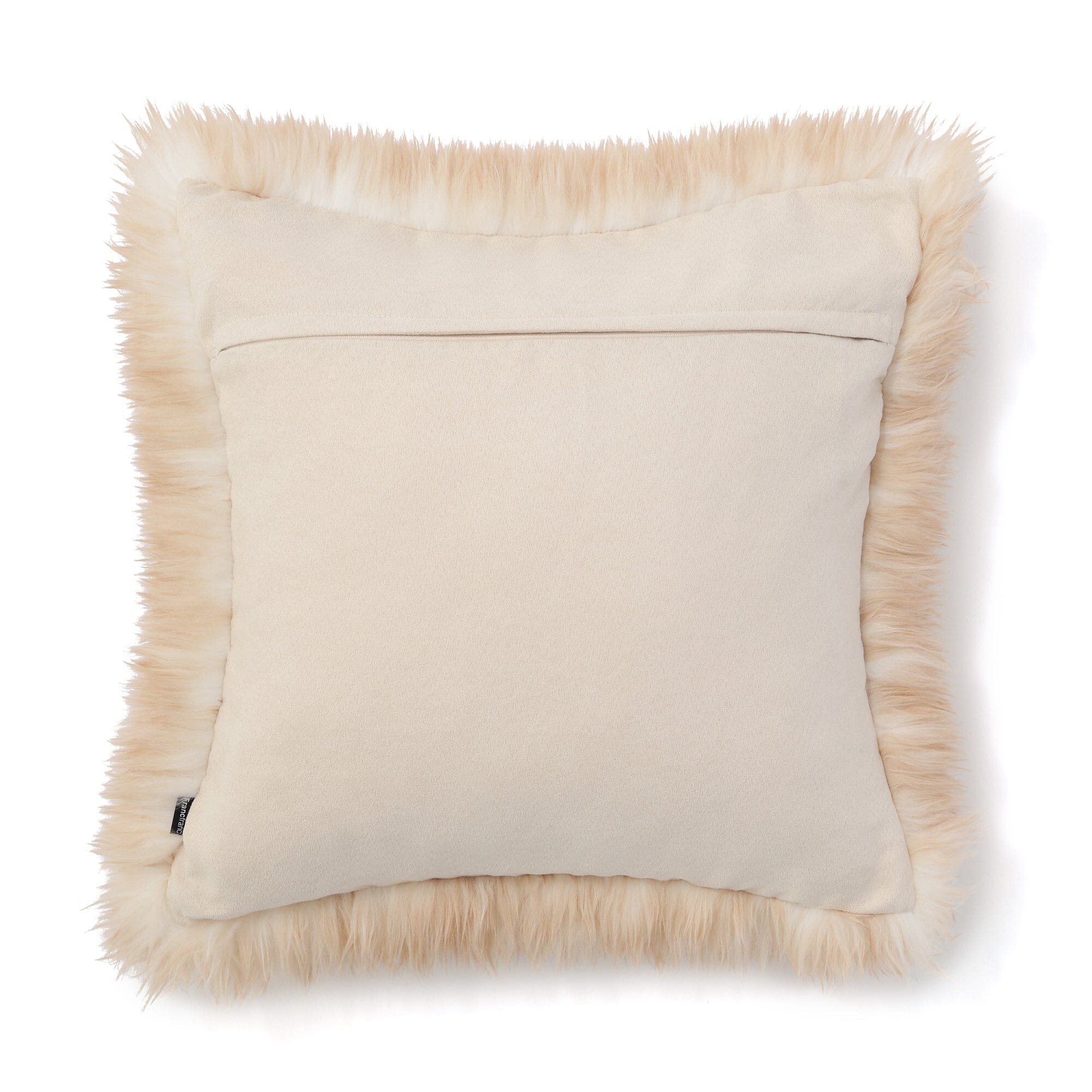 Eco Fur Cushion Cover 450 X 450 Cm Beige