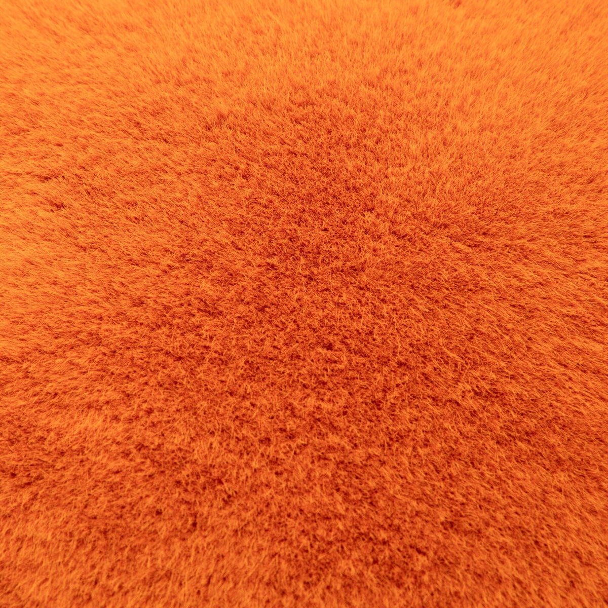 Eco Fur Cushion Cover 450X450 Orange