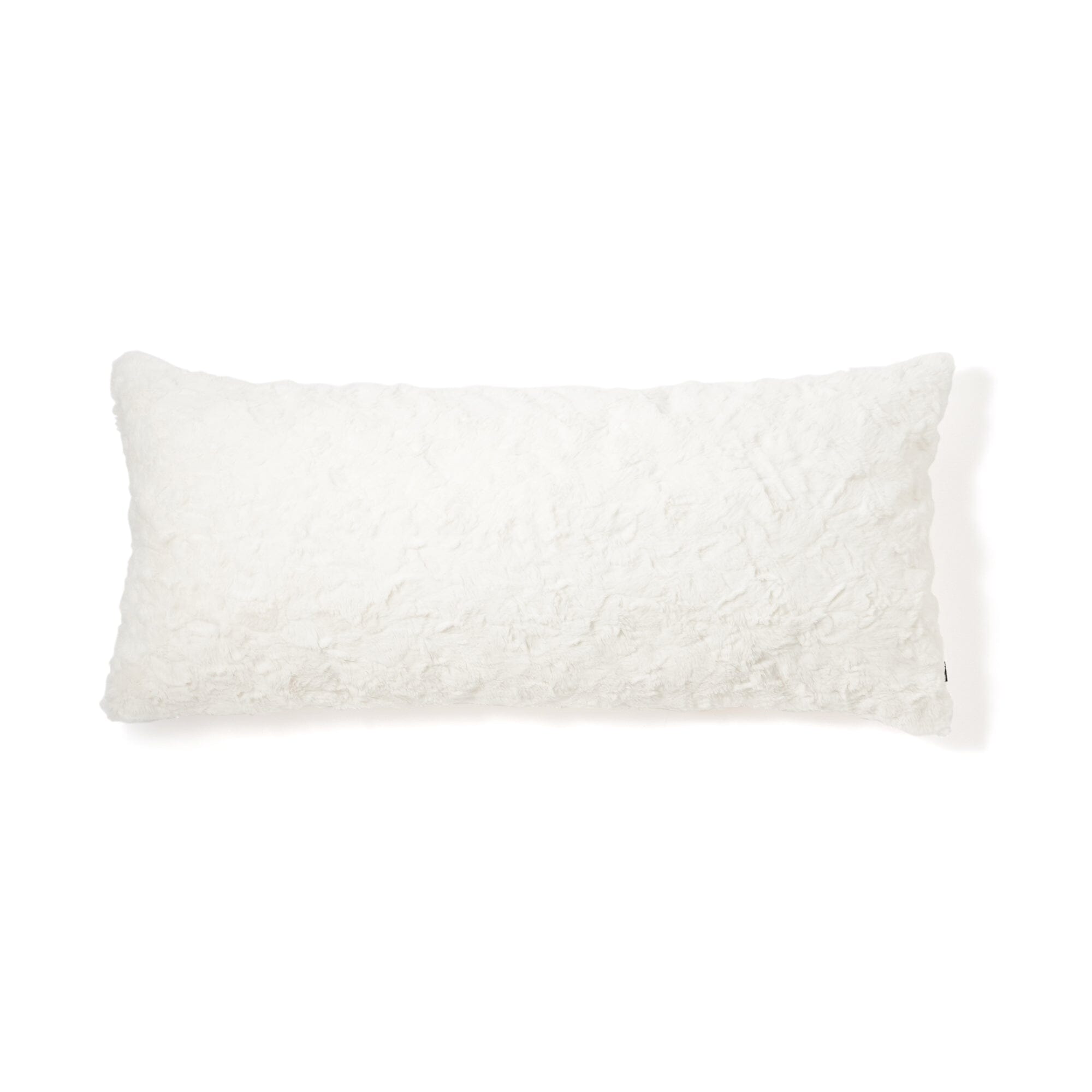 Eco Fur Cushion Cover 450X1000 White