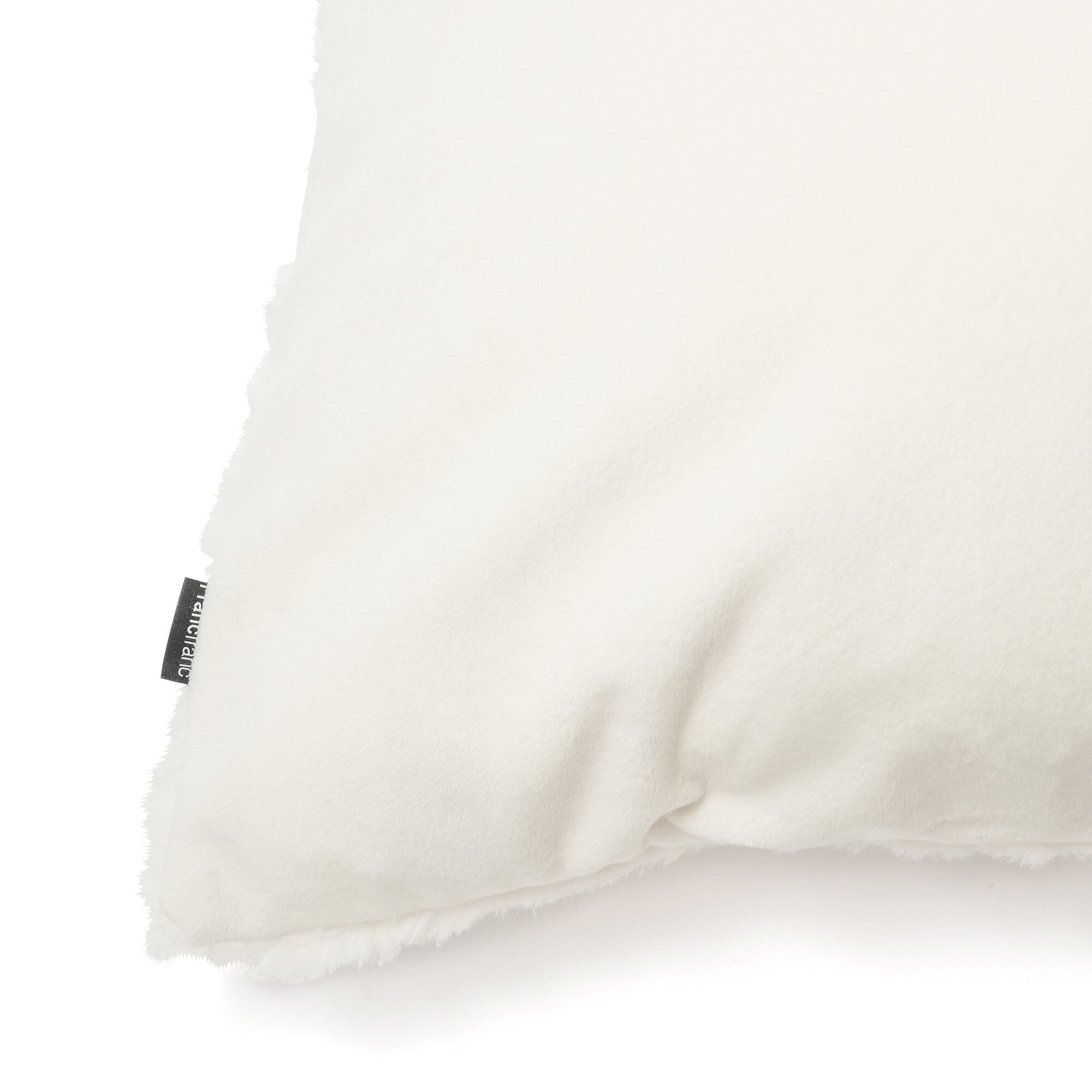 Eco Fur Cushion Cover 450X1000 White