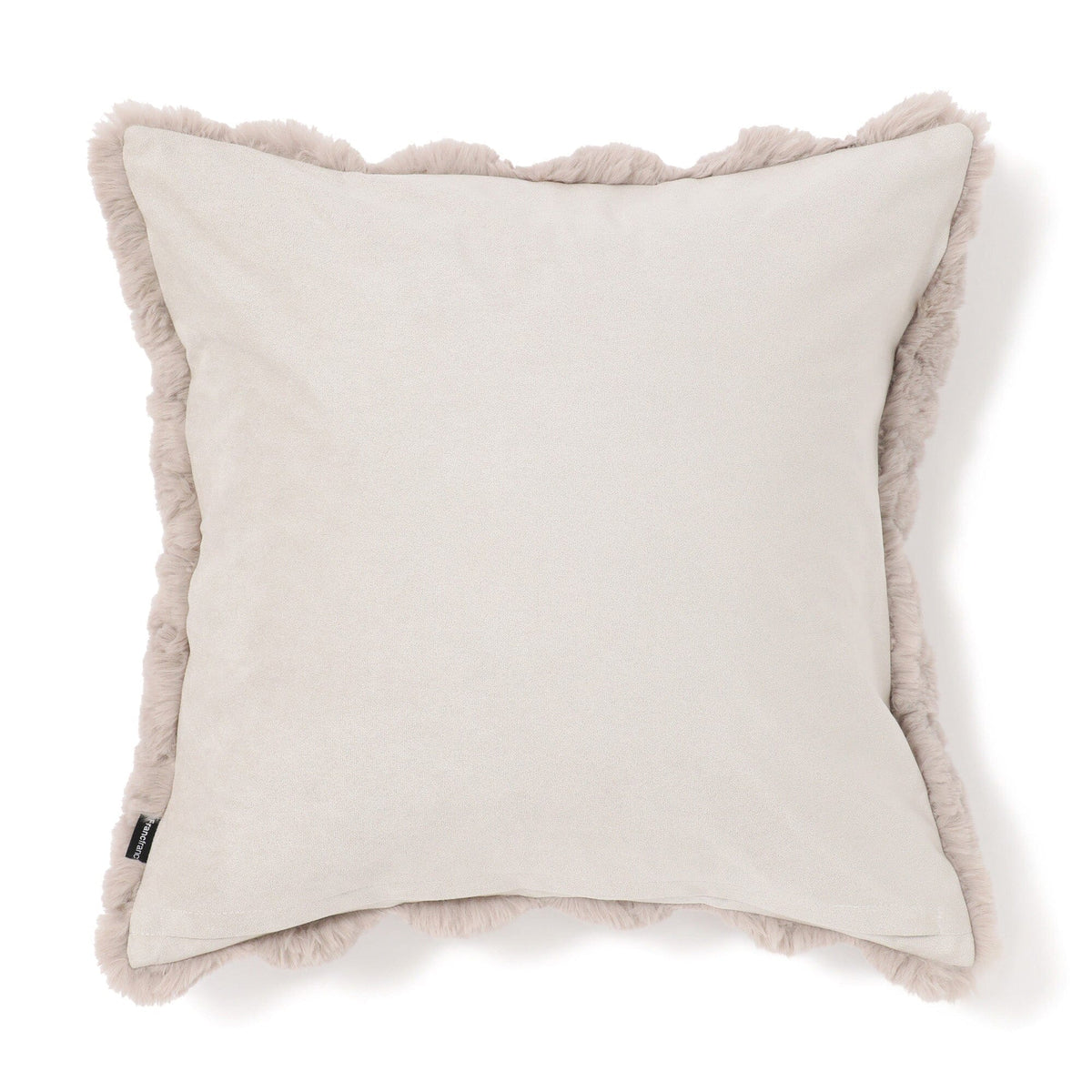 Eco Fur Cushion Cover 450 X 450 Cm Gray