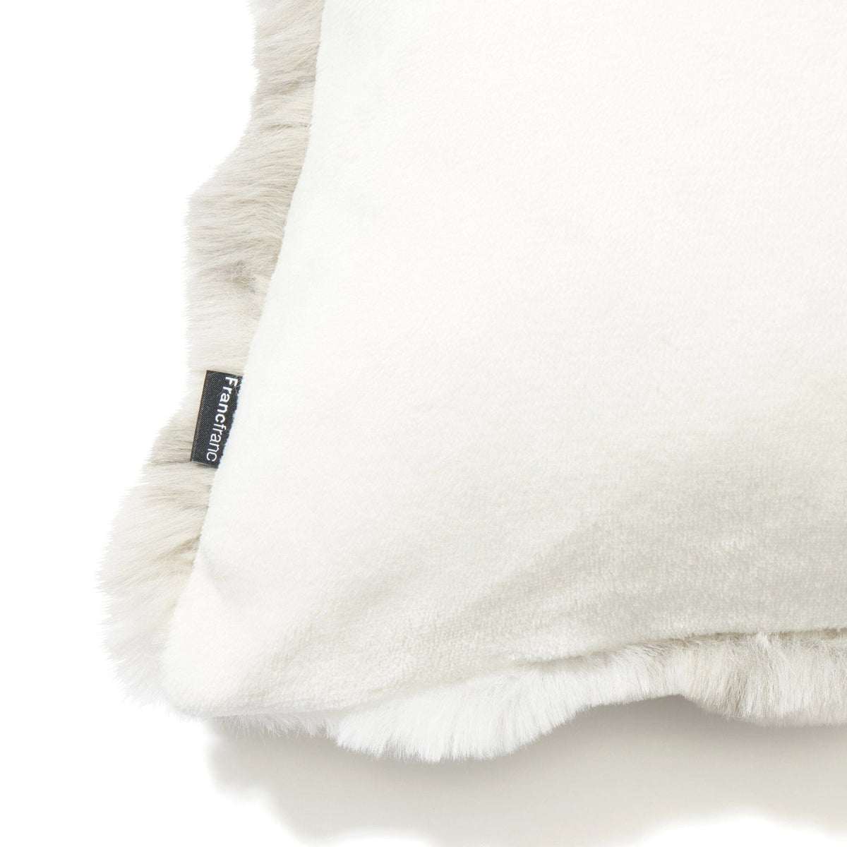 Eco Fur Cushion Cover 450X450 Gray