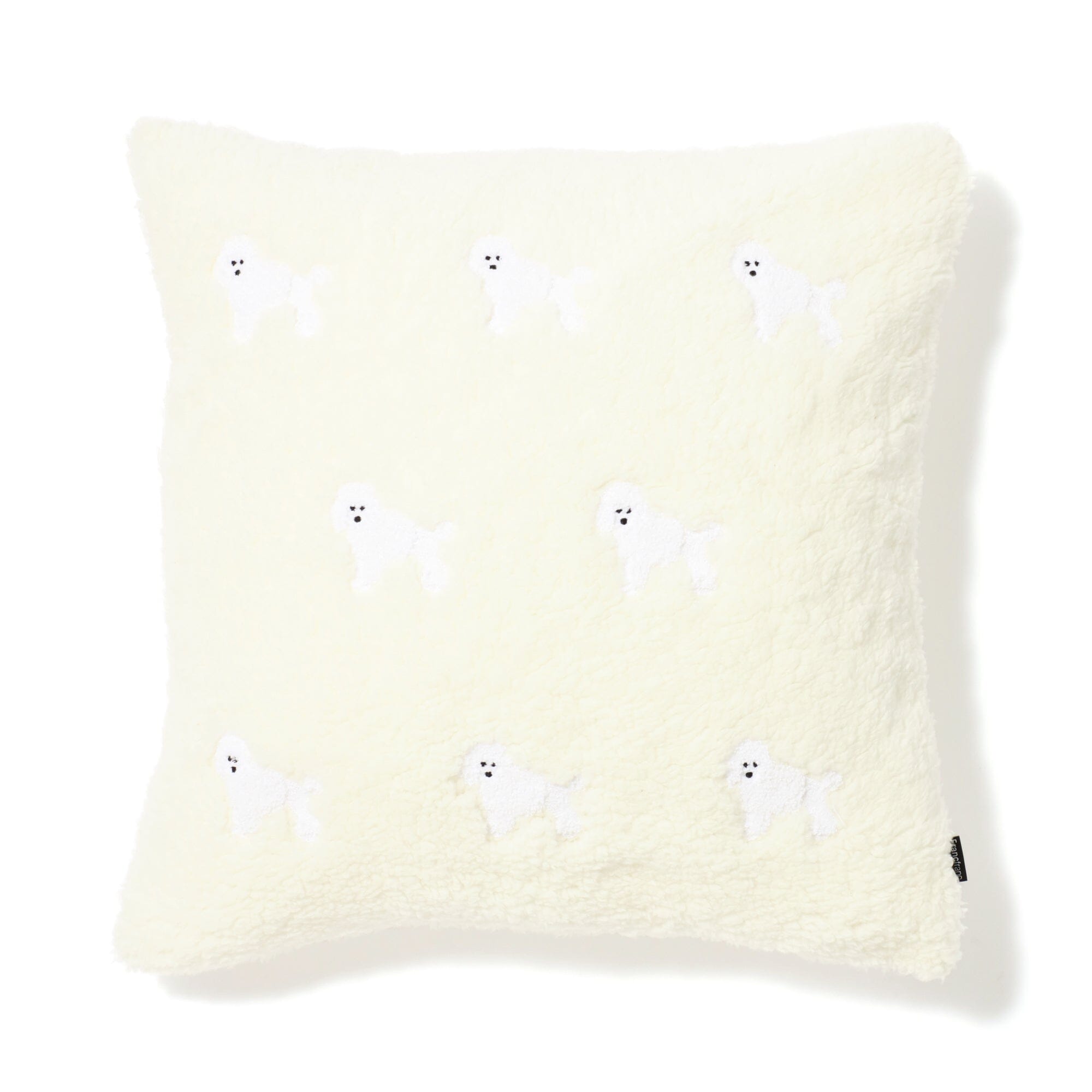Eco Fur Cushion Cover 450X450 White