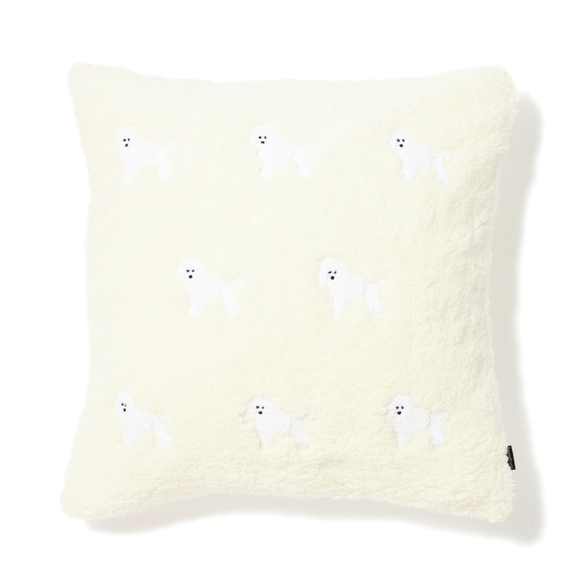 Eco Fur Cushion Cover 450X450 White