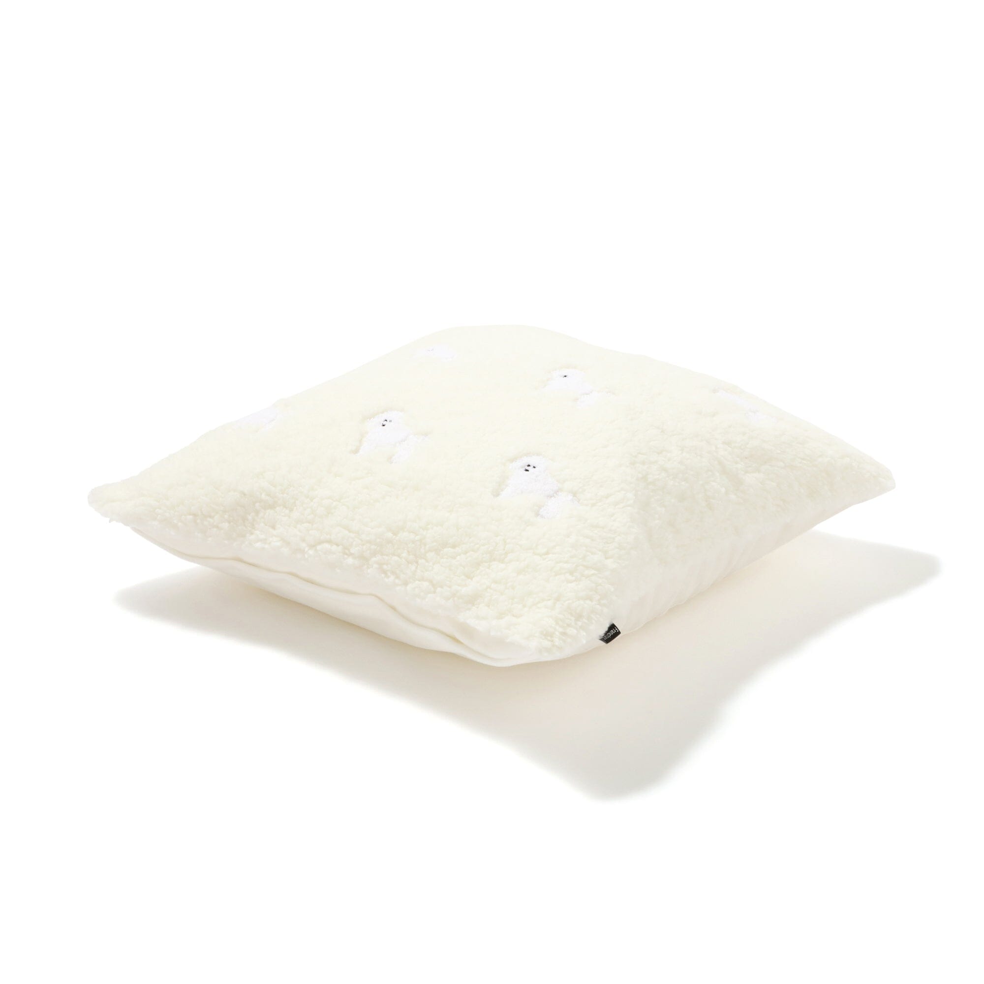 Eco Fur Cushion Cover 450X450 White