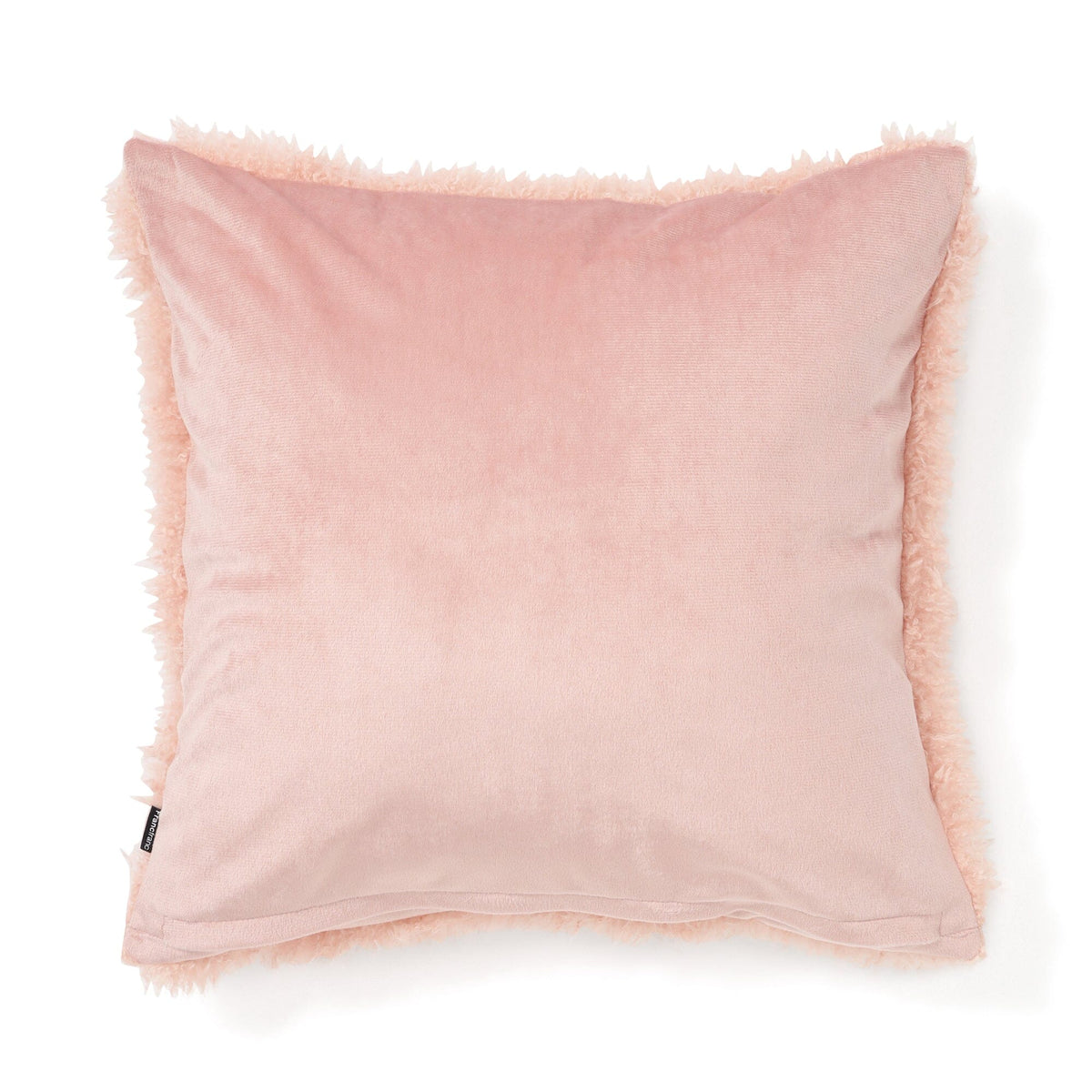 Eco Fur Cushion Cover 450X450 Pink