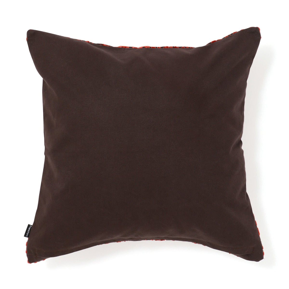 Jq Leopard Cushion Cover 450 X 450  Brown X Orange