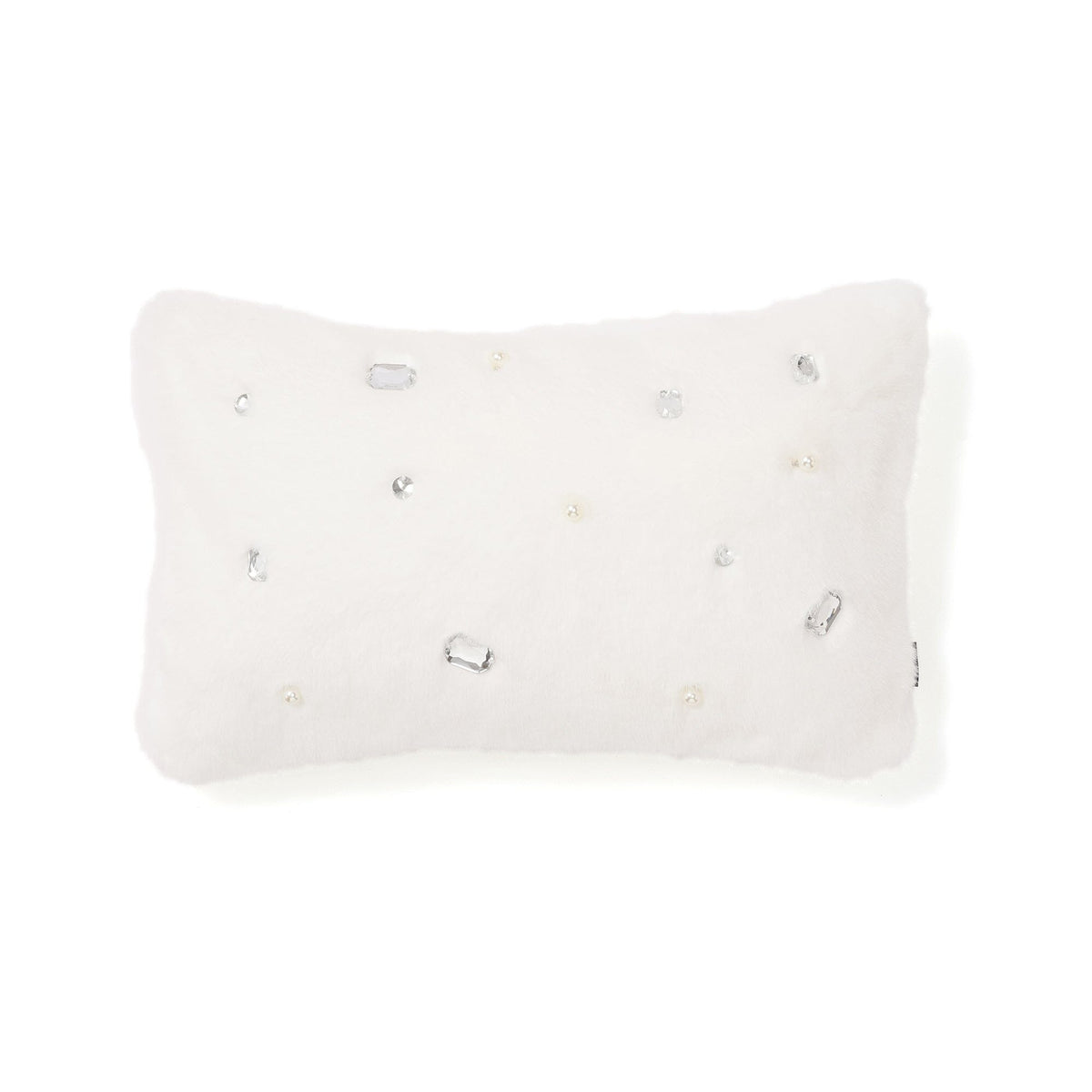 Eco Fur Cushion Cover 250 X 400 White