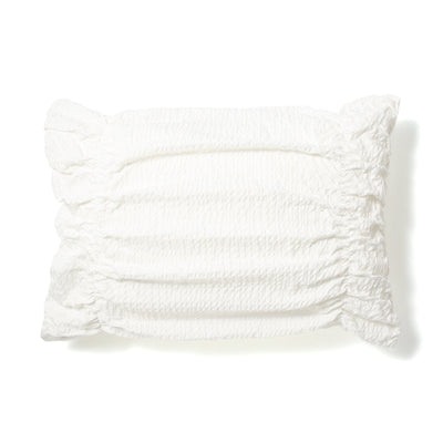 Fuwaro Cooling Pillow Cover Gathered 700 X 500 White