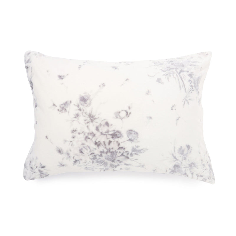 WARMY Botanical Flower Pillow Case 700 x 500 Gray