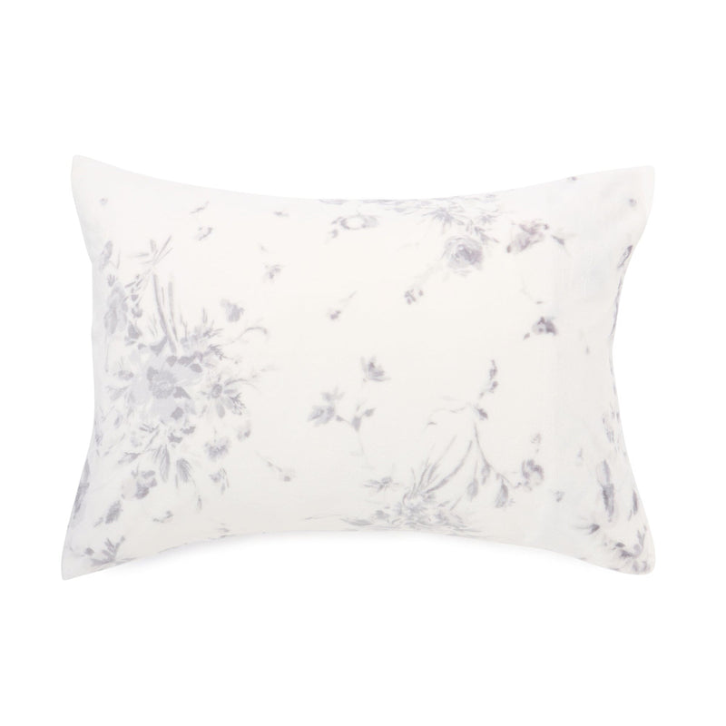 WARMY Botanical Flower Pillow Case 700 x 500 Gray