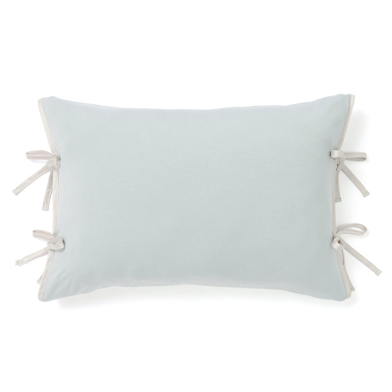 Cica Satin Ribbon Pillowcase 700 X 500 Blue