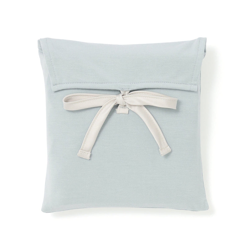 Cica Satin Ribbon Pillowcase 700 X 500 Blue