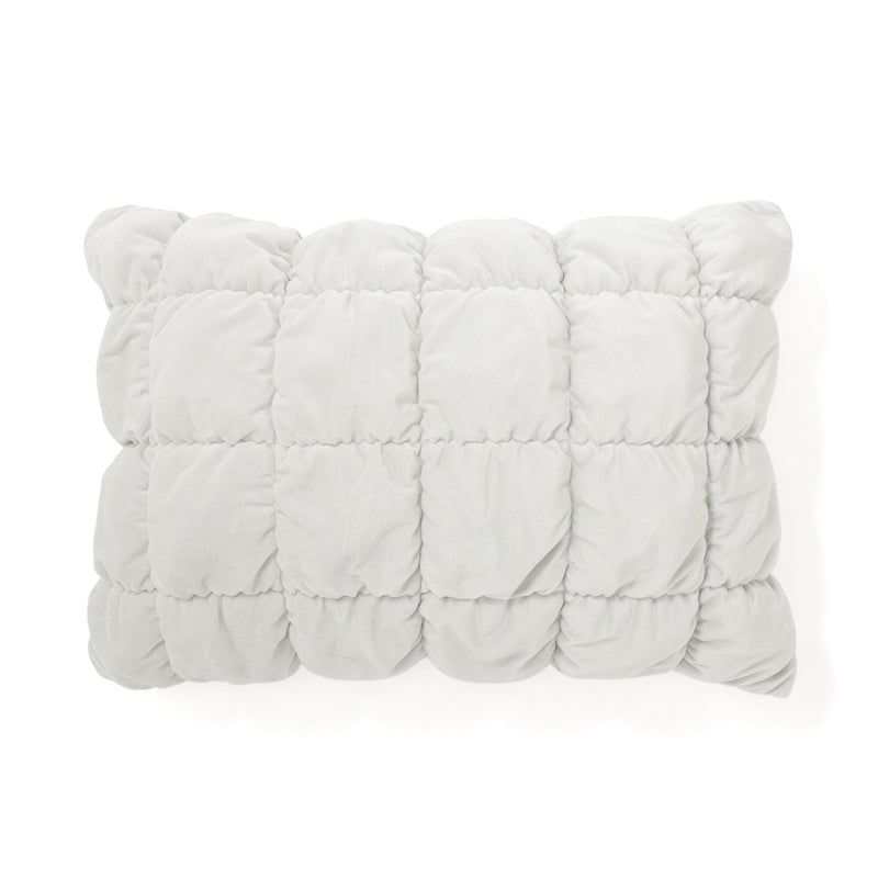 Warmy Square Quilt Pillowcase 700X500 Gray