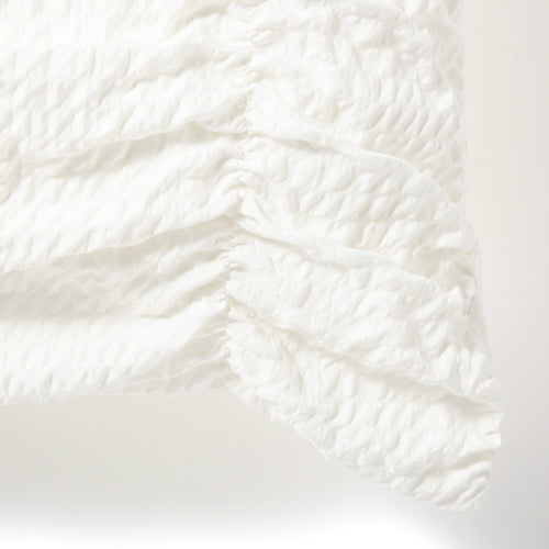 Fuwaro Cooling Pillow Cover Gather White