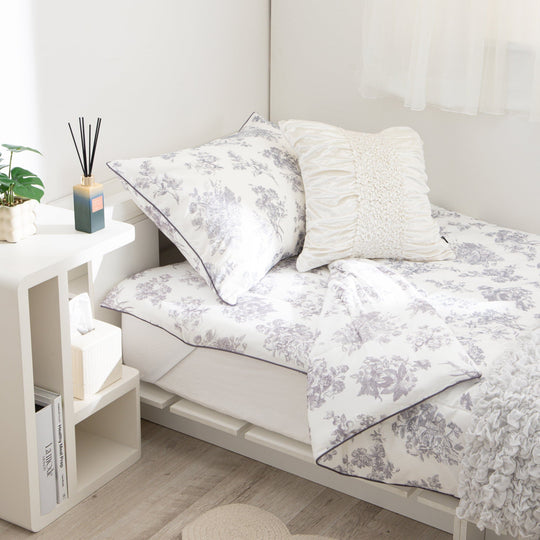 Fuwaro Cooling Pillow Cover Classic Flower