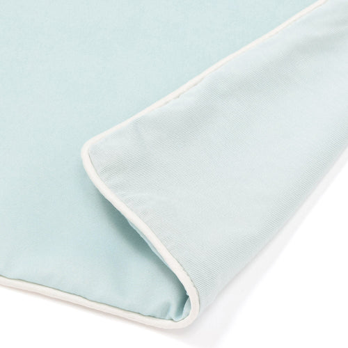 Fuwaro Cooling Pillow Cover Heart  Light Green X Ivory