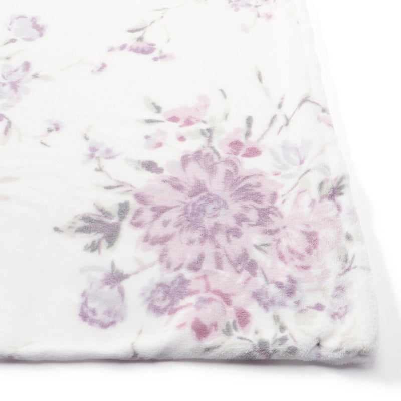 WARMY Botanical Flower Comforter Case Single Pink